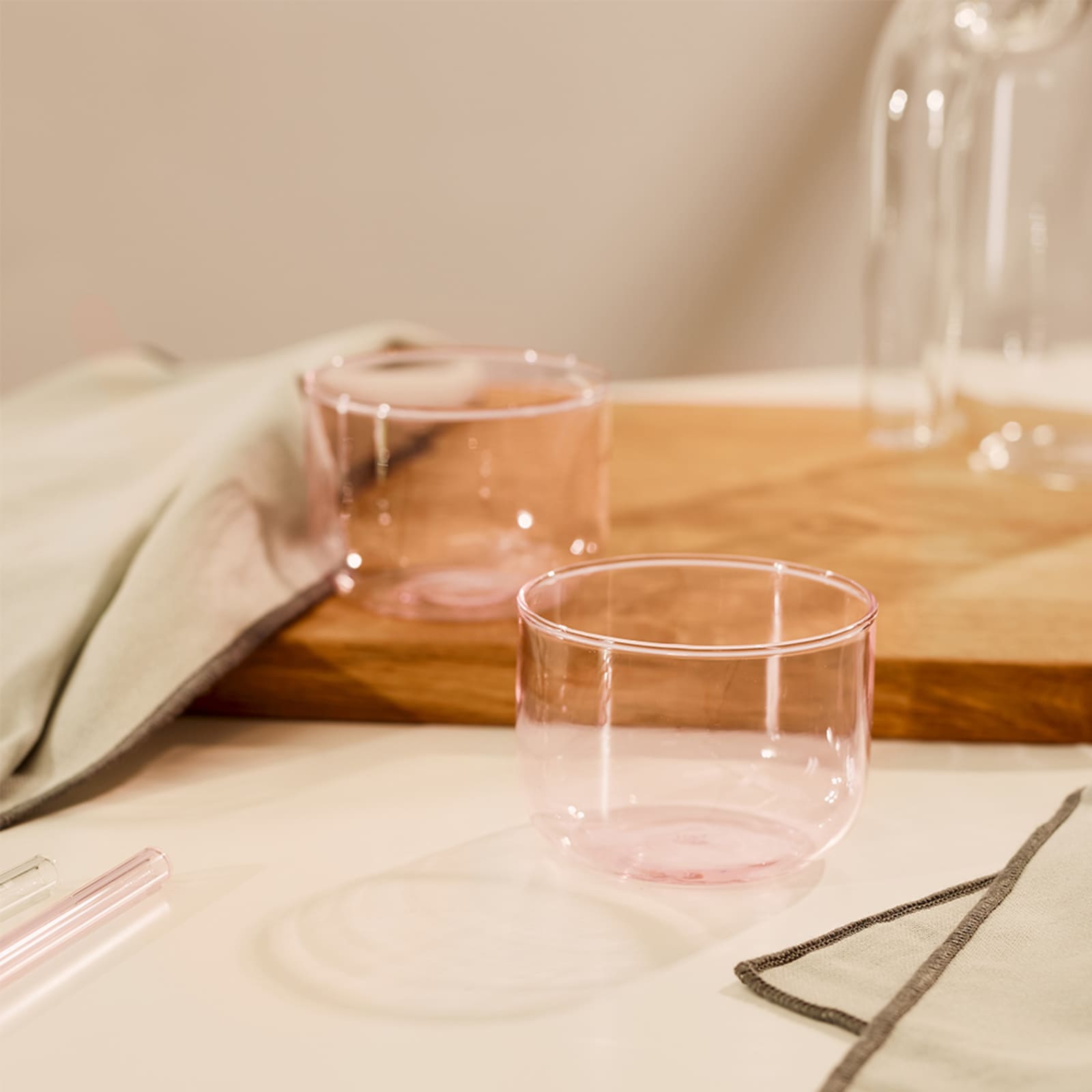 HAY Tint Glass Set of 2 Pink END. (US)