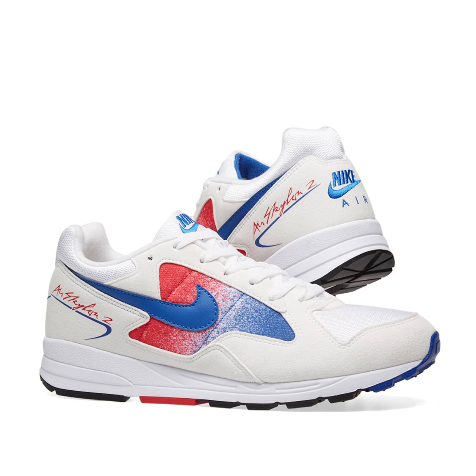 Nike Air Skylon II OG - White, Game Royal, Red & Black