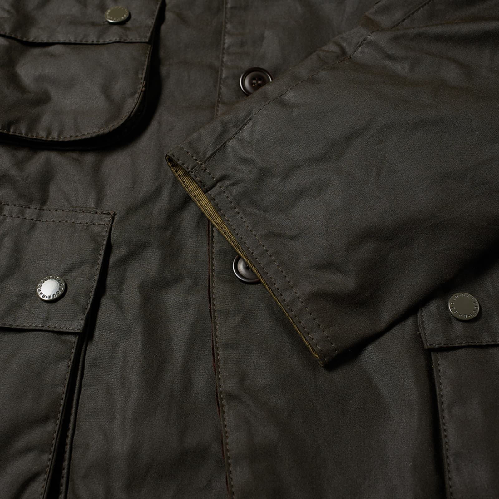 Barbour x Engineered Garments Upland Wax Jacket Olive END. (US)