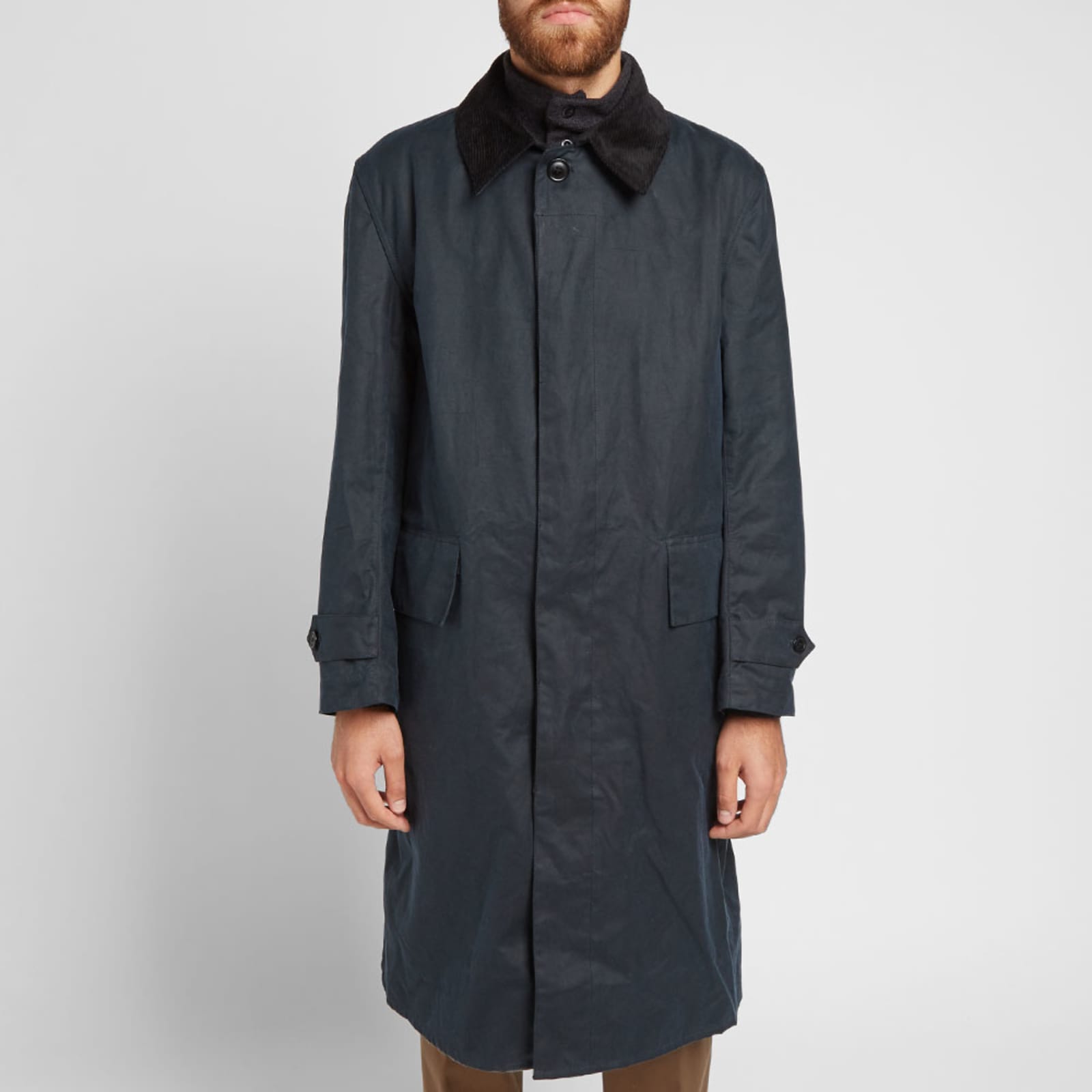 Barbour x Margaret Howell A73 Waxed Cotton Jacket Navy END. (AU)