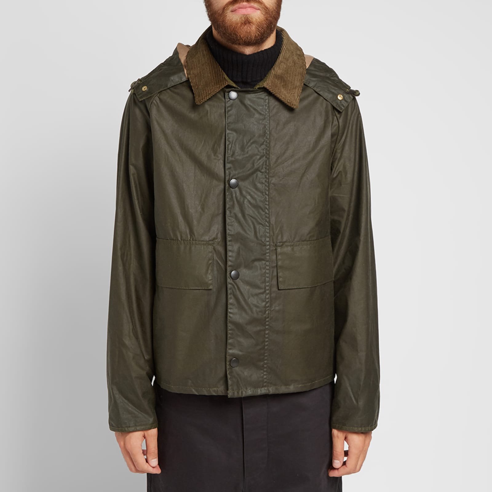 Barbour x Margaret Howell Spey Wax Jacket - Archive Olive