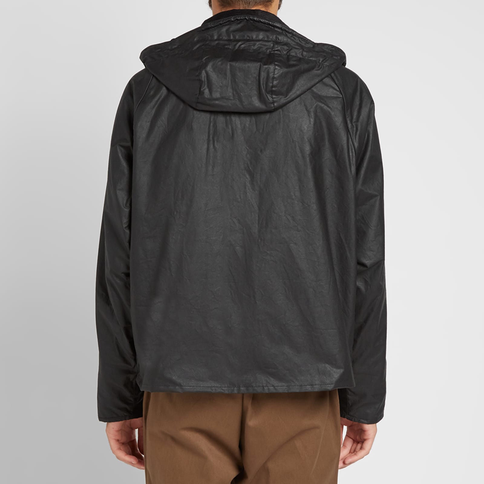 Barbour margaret howell wax poncho clearance