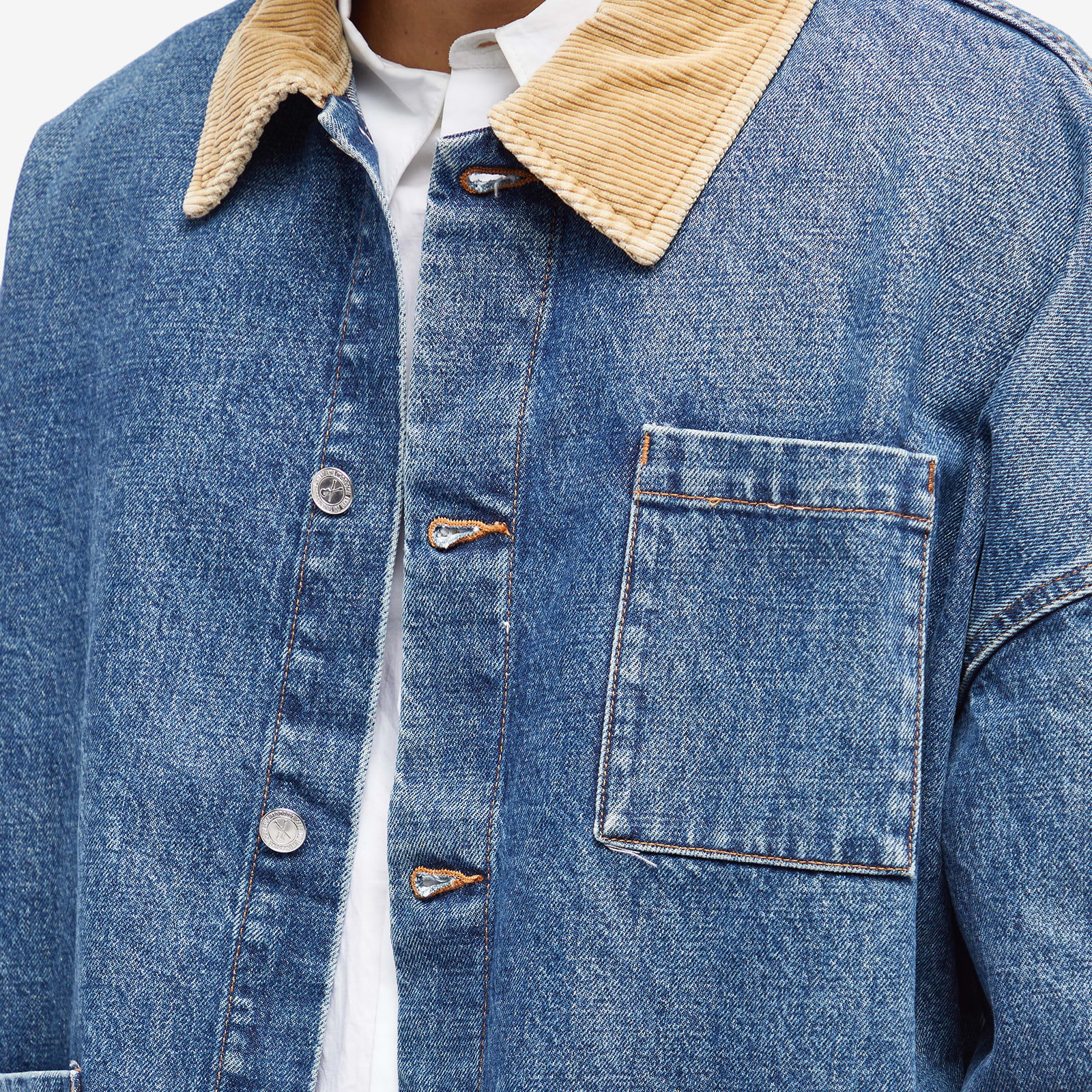 A.P.C. x JW Anderson Marin Denim Chore Jacket Indigo END. (JP)