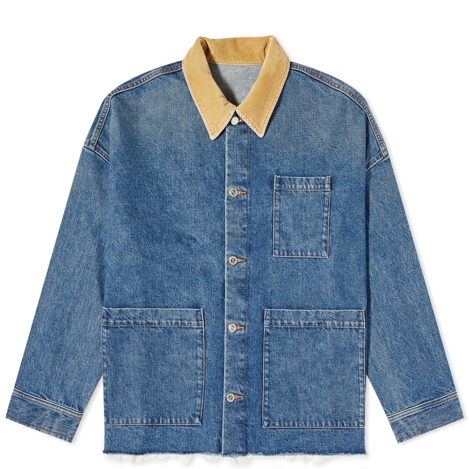 A.P.C. x JW Anderson Marin Denim Chore Jacket Indigo END. (JP)