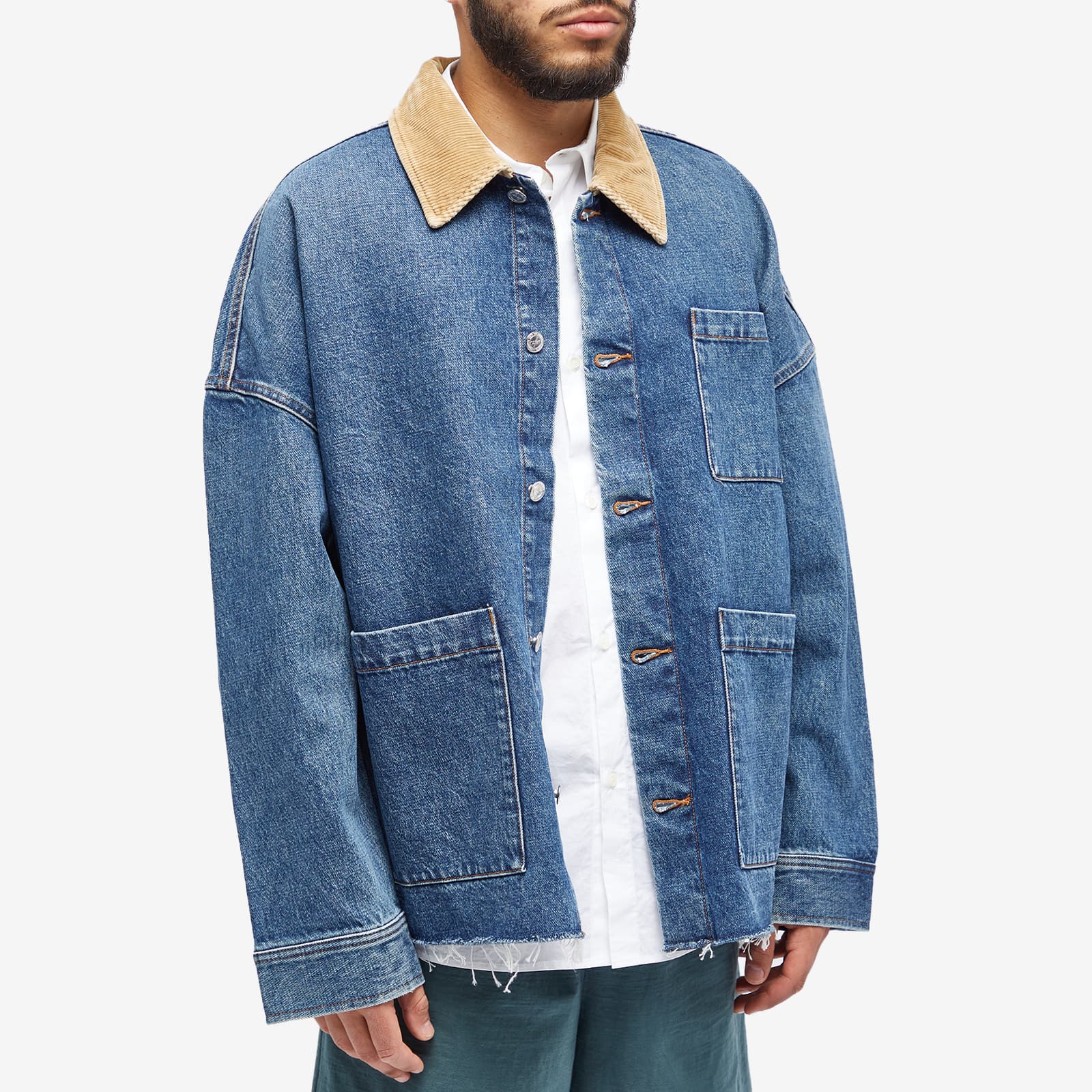 A.P.C. x JW Anderson Marin Denim Chore Jacket Indigo END. (JP)