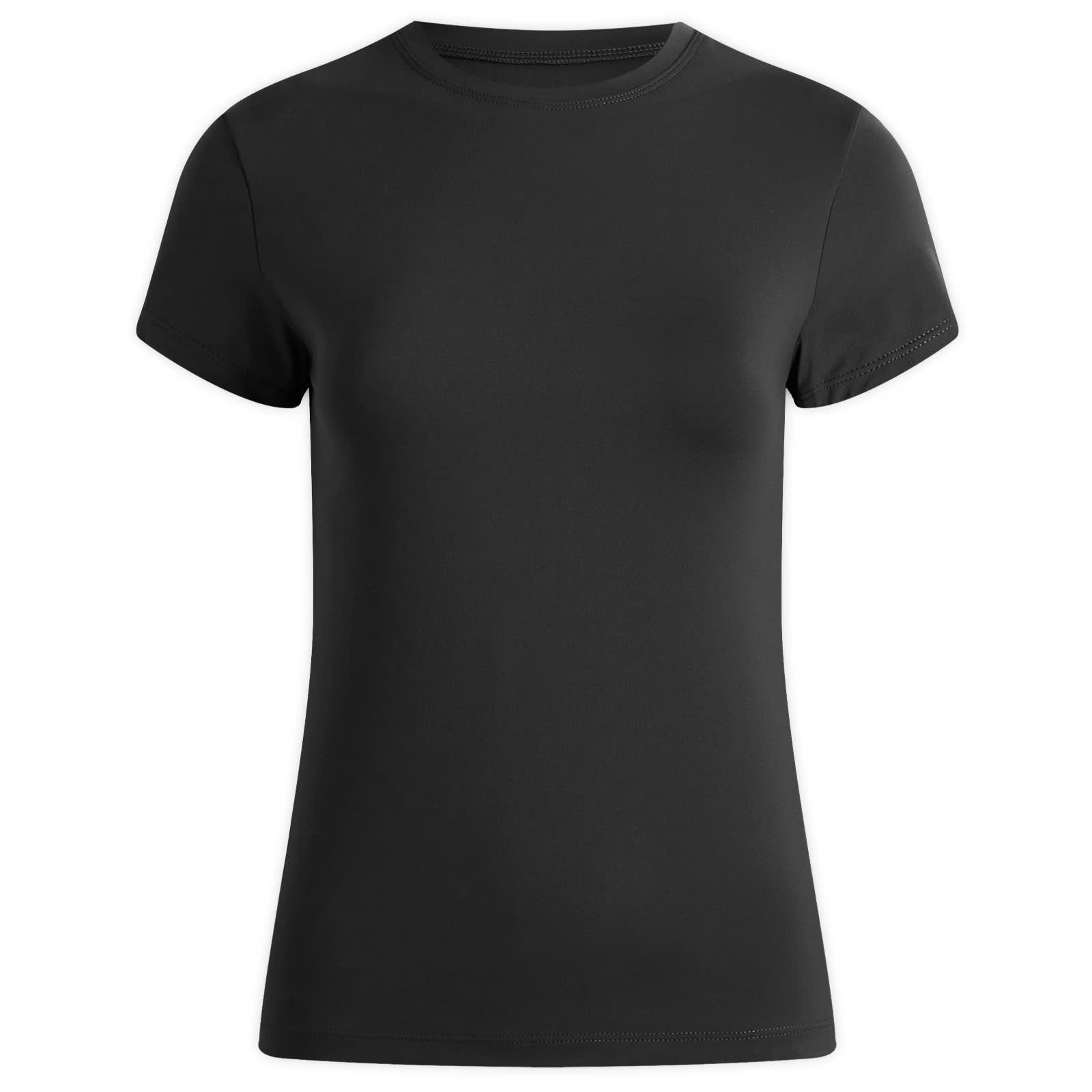 Adanola Ultimate Short Sleeve Top - Black