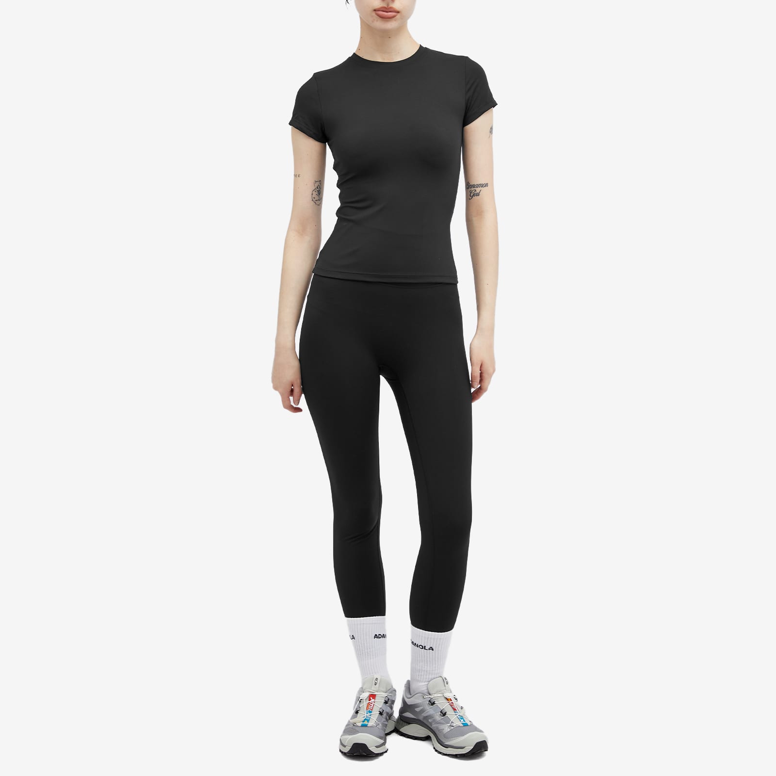 Adanola Ultimate Short Sleeve Top - Black