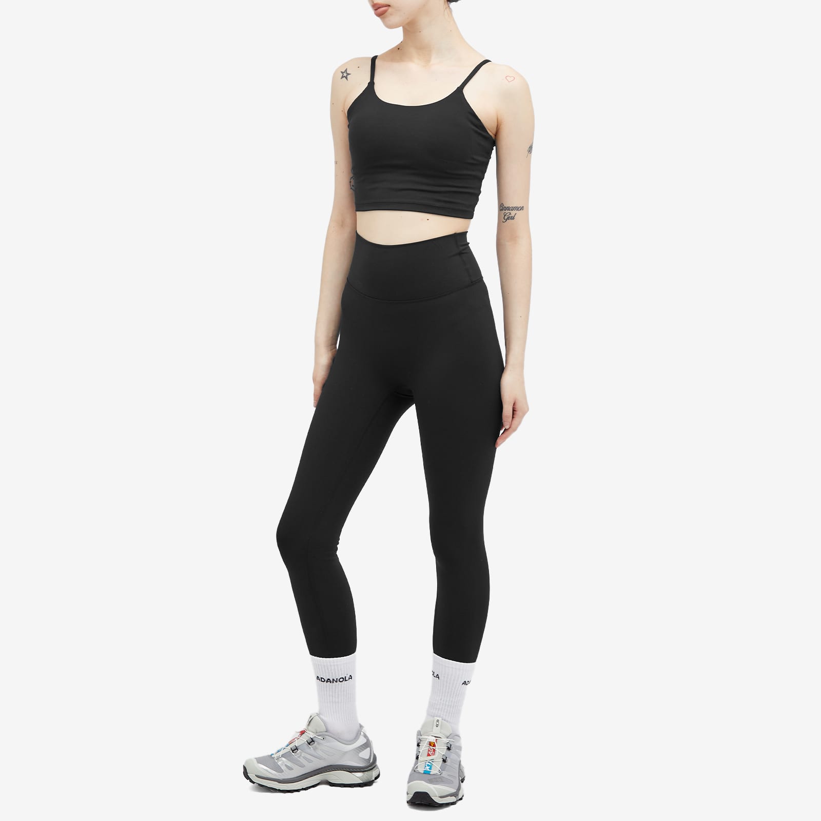 Adanola Ultimate Tank Bra Top - Black