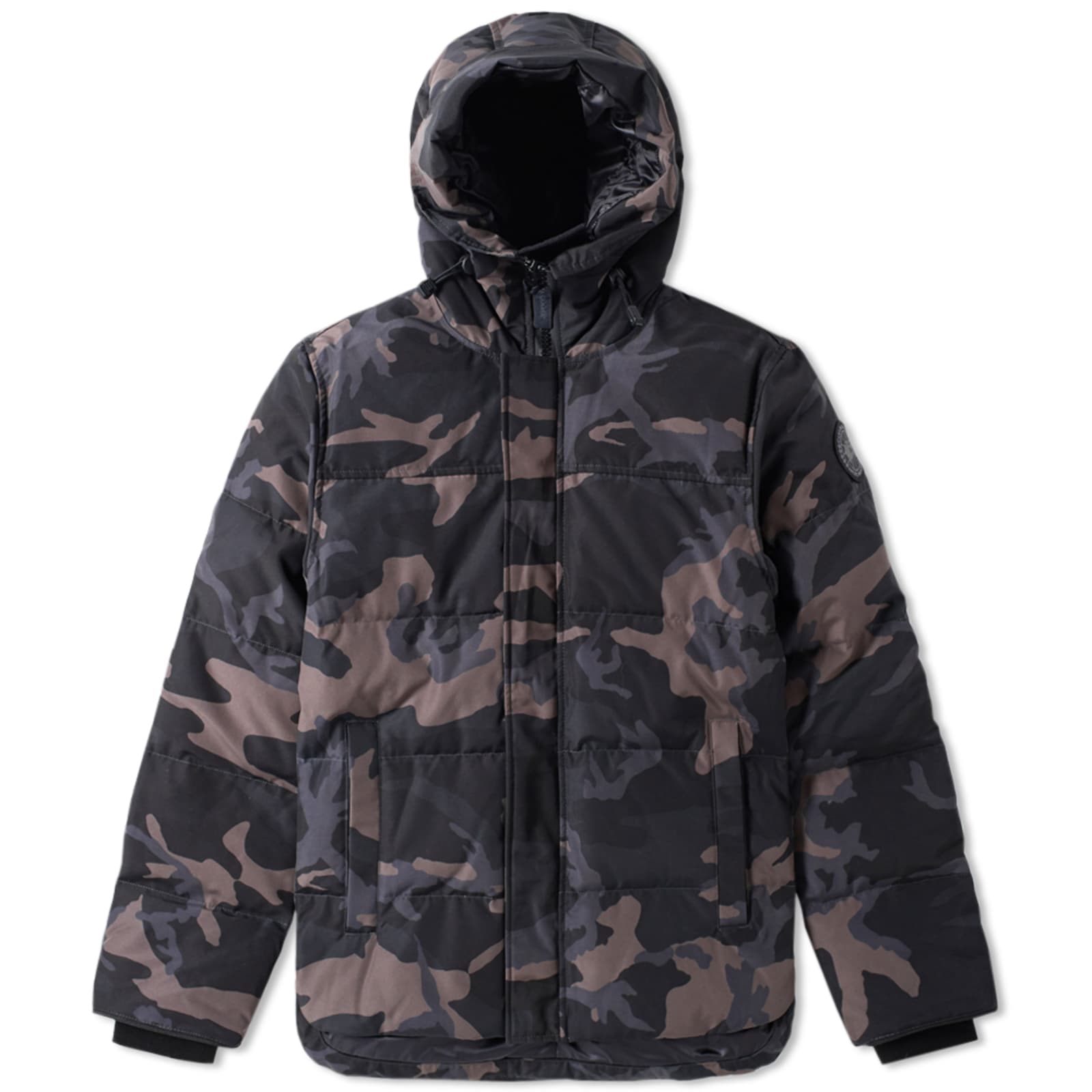 Canada goose chateau parka black label camo clearance