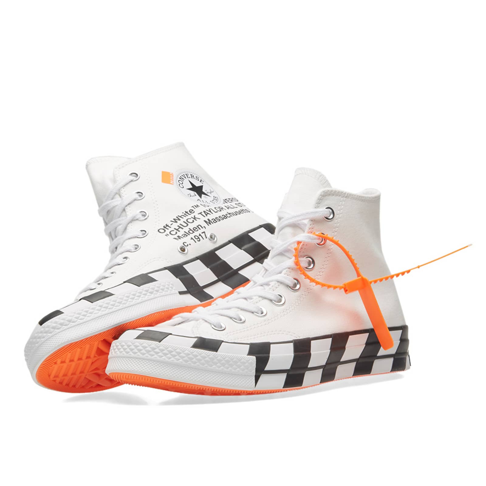 Converse x OffWhite Chuck 70 Optical White END.