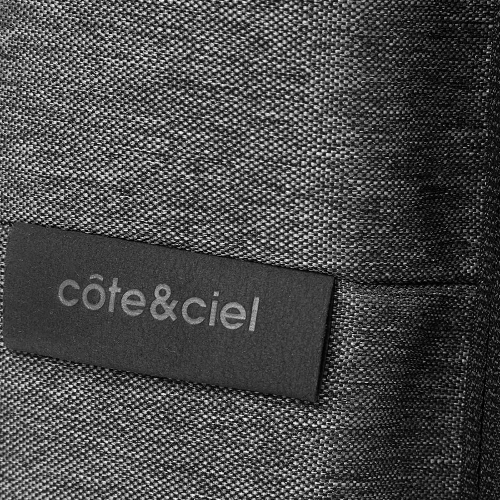 Cote&Ciel Rhine Eco Yarn Rucksack Black Melange END. (NZ)