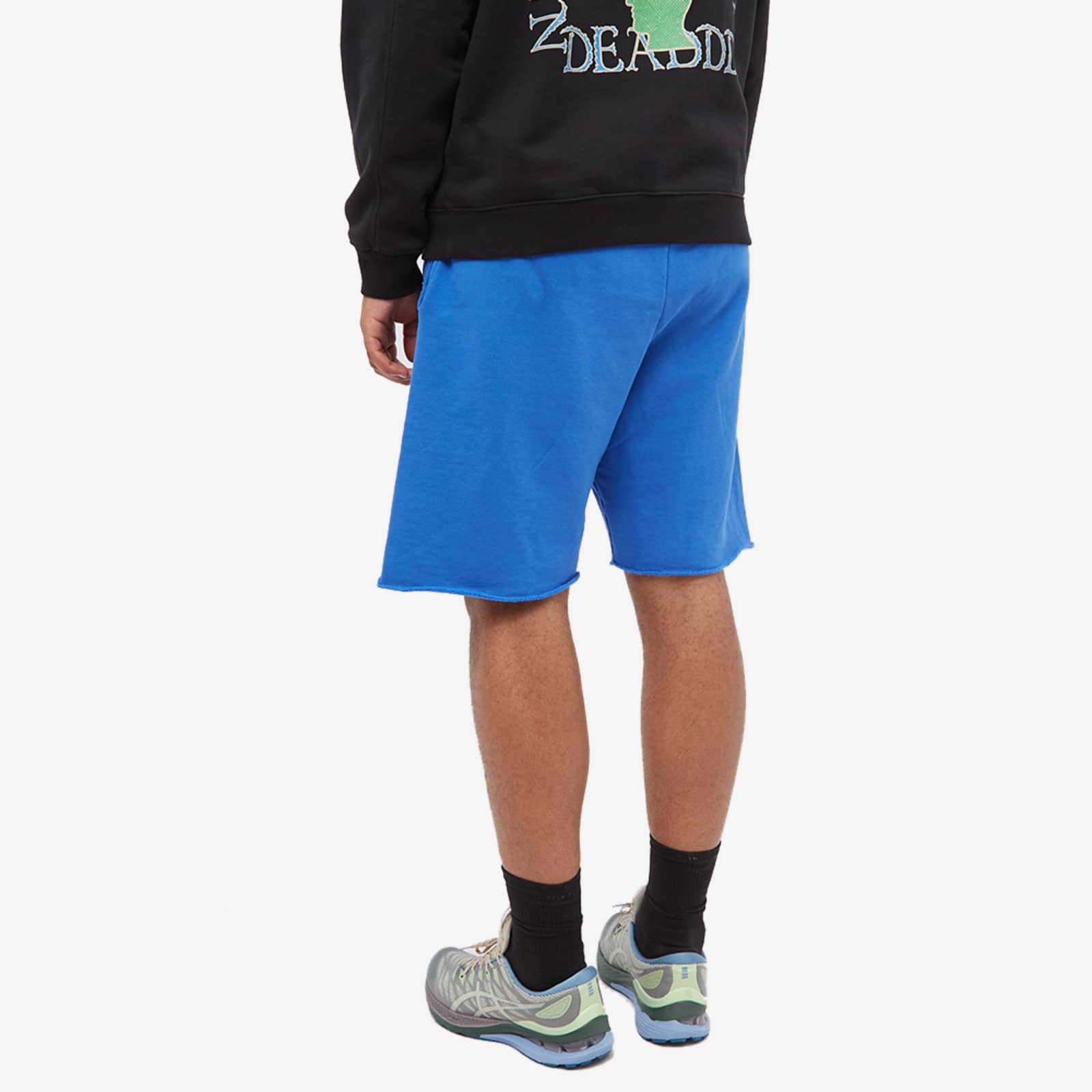 Aries Mini Problemo Sweat Shorts Blue END.