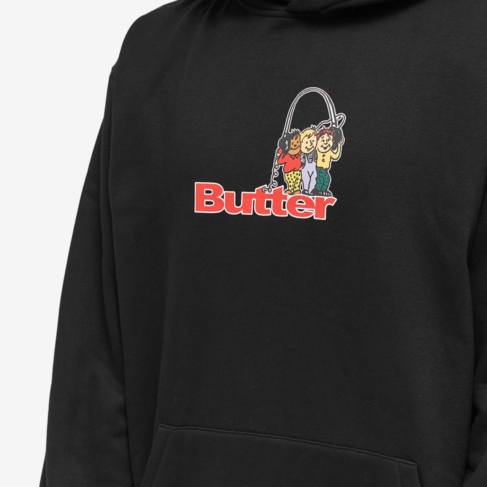 Butter Goods Headphones Logo Hoodie - Black