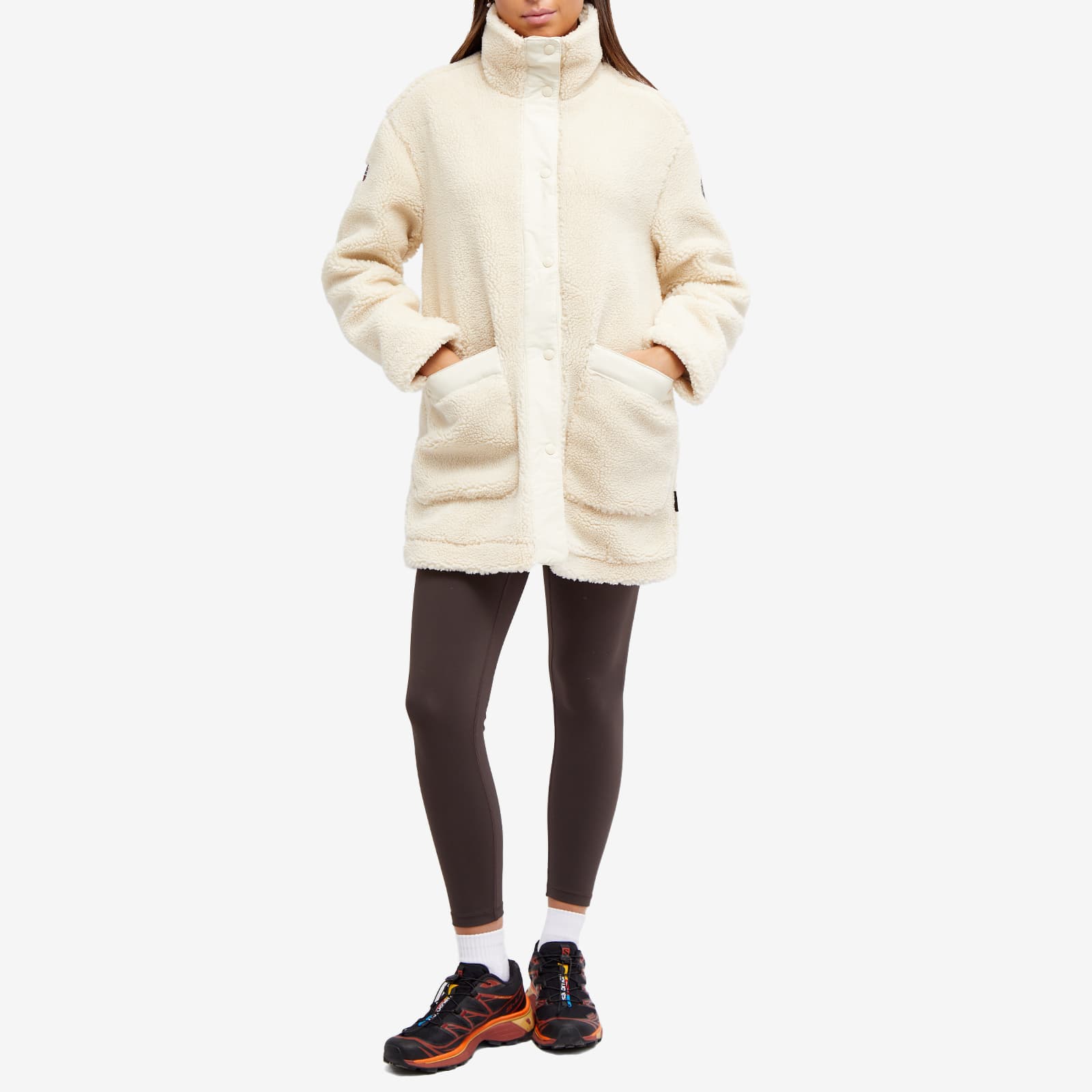 Napapijri Astro Lab Fleece Whitecap Grey END. (KR)