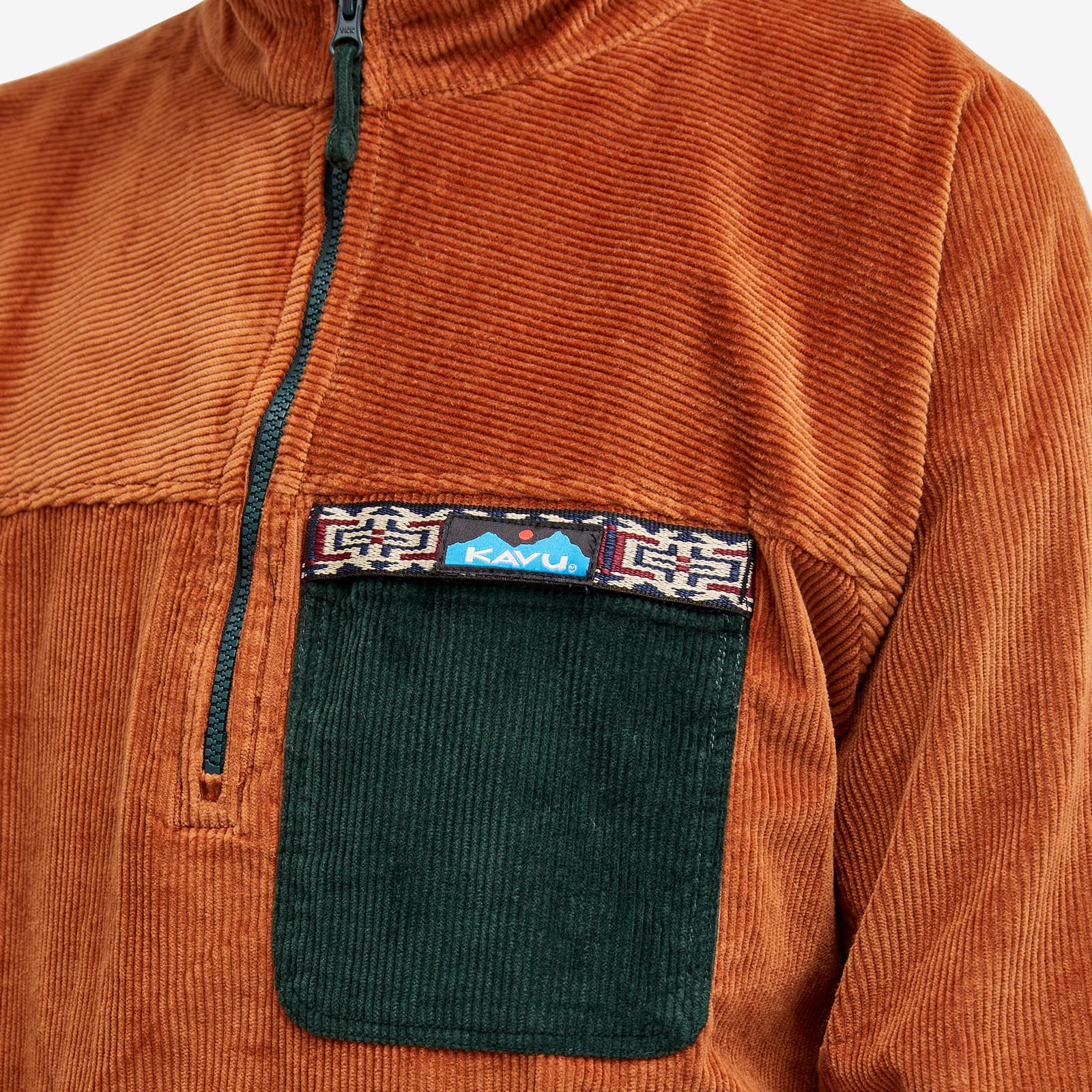 KAVU Corduroy Throwshirt Flex - Copper