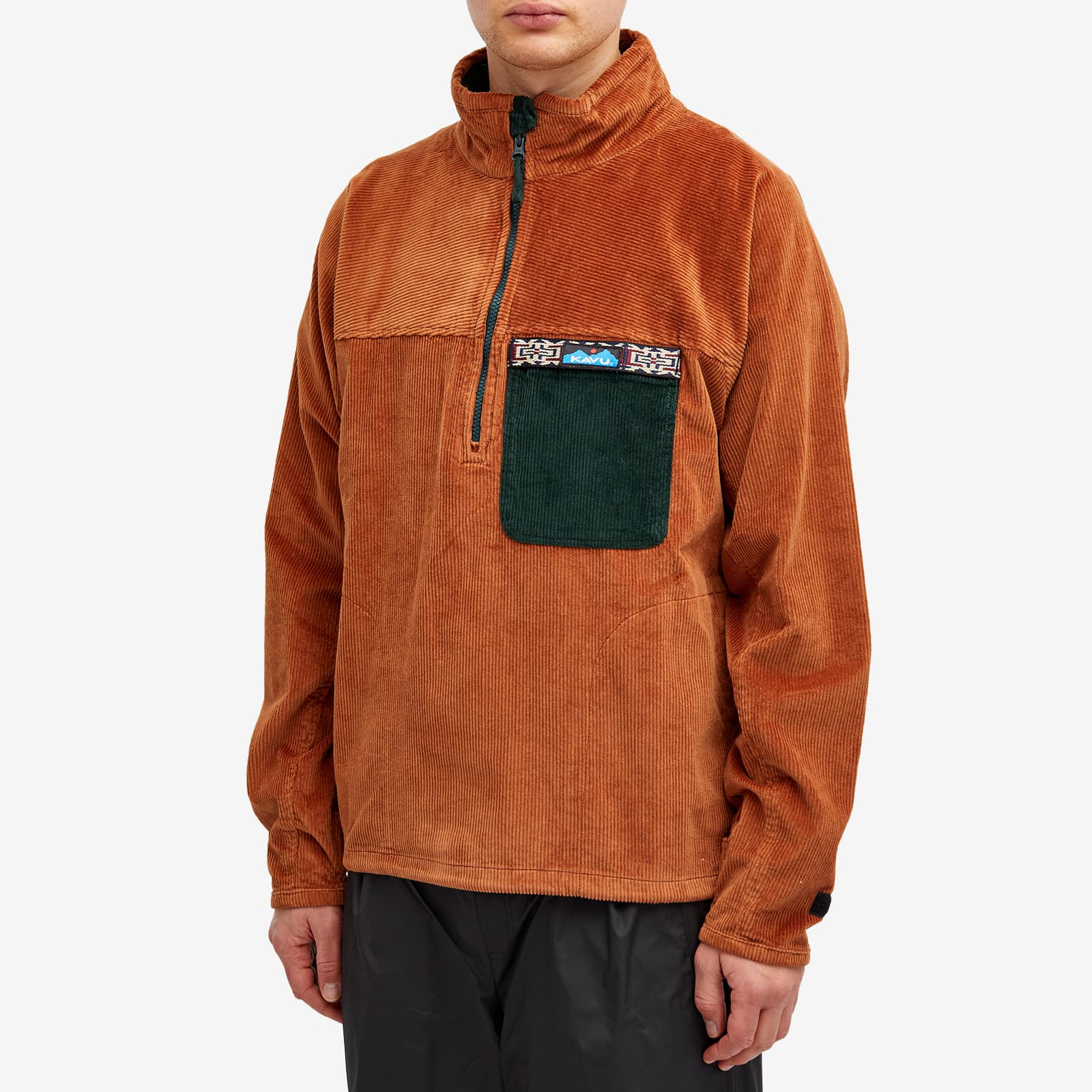 KAVU Corduroy Throwshirt Flex - Copper