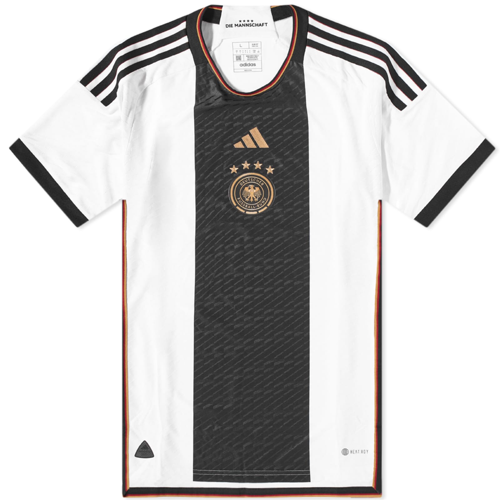 Adidas Germany DFB Home Authentic Jersey White END.