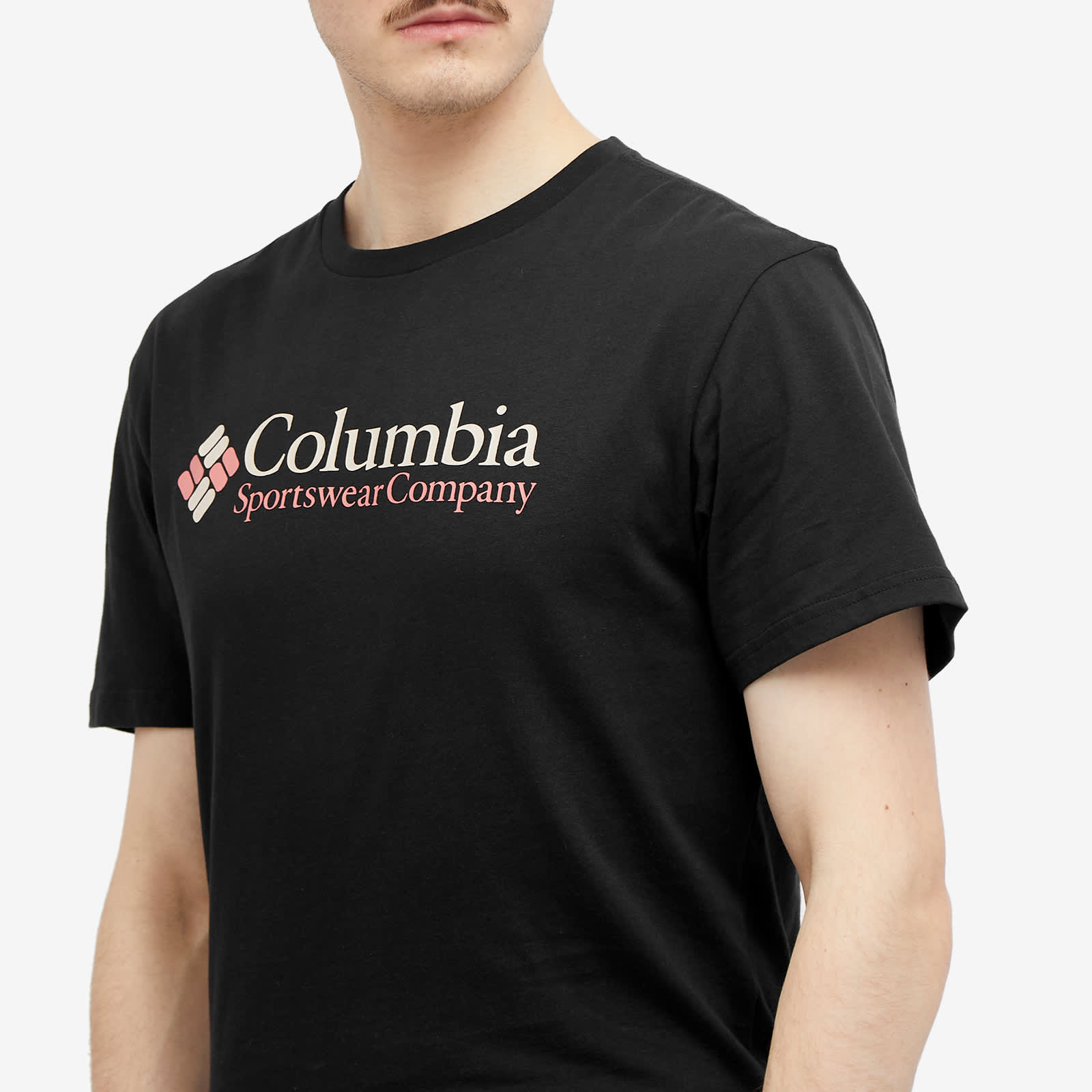 T-shirt Columbia Uomo Taglia M – Stampa Grafica Pesce Anni '90 – Nuova Con Etichetta