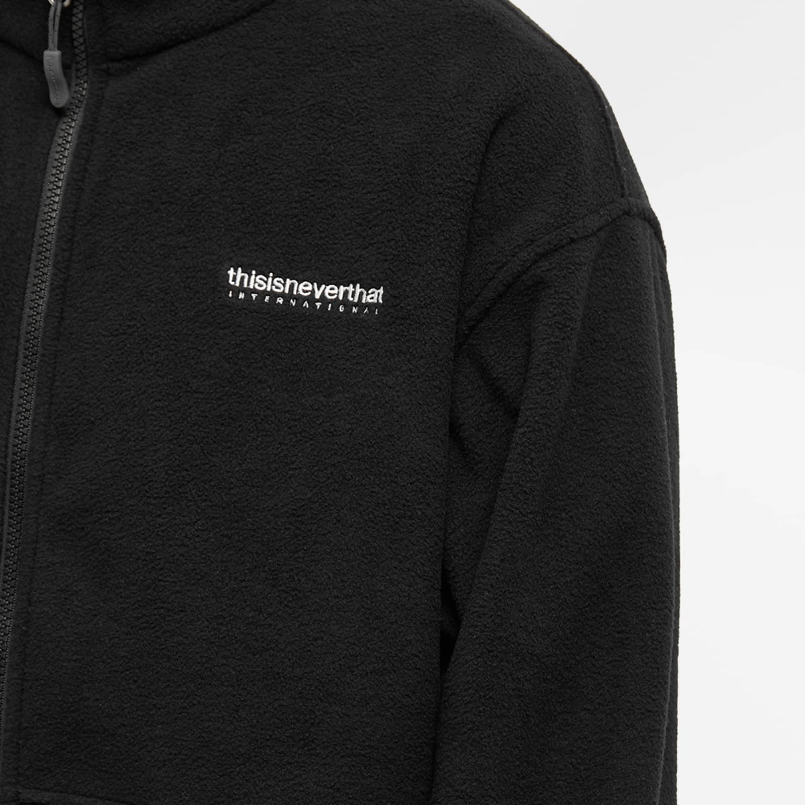 thisisneverthat INTL. Fleece Jacket Black END. (GB)