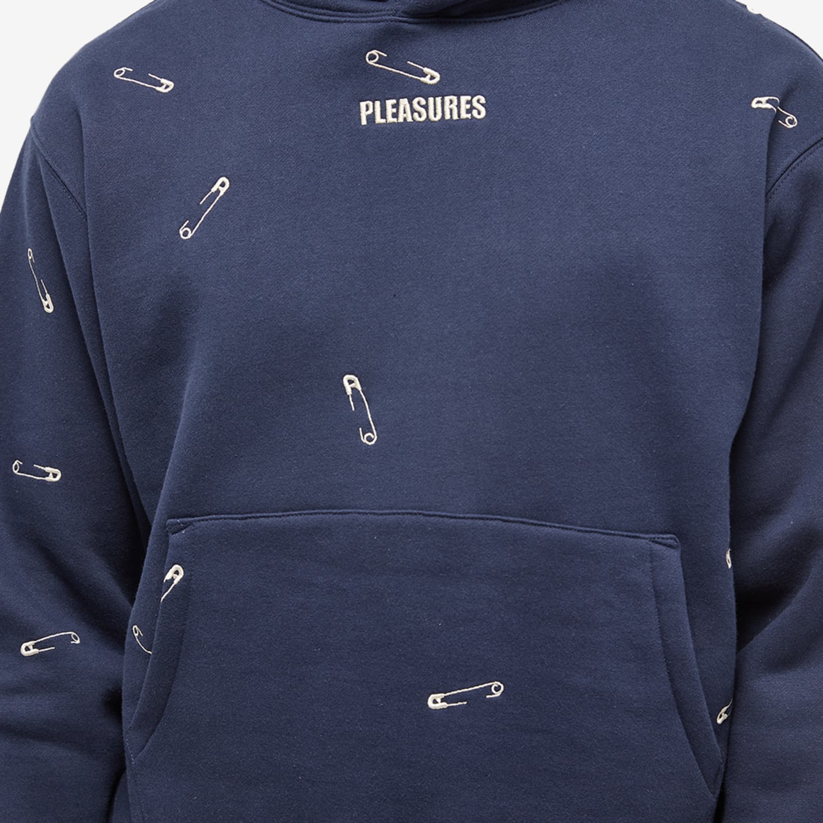 Pleasures Safety Pin Hoodie - Navy