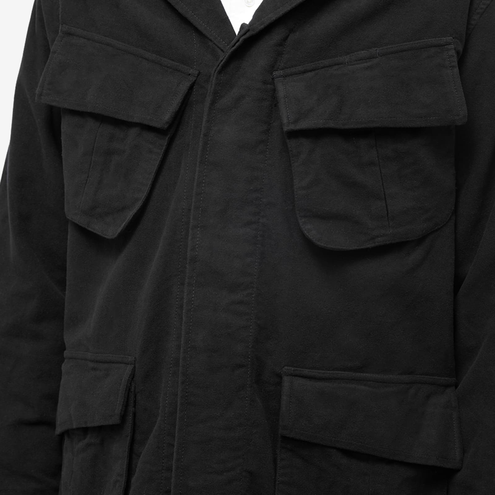 Universal Works Moleskin Jungle Jacket Black END. (AR)