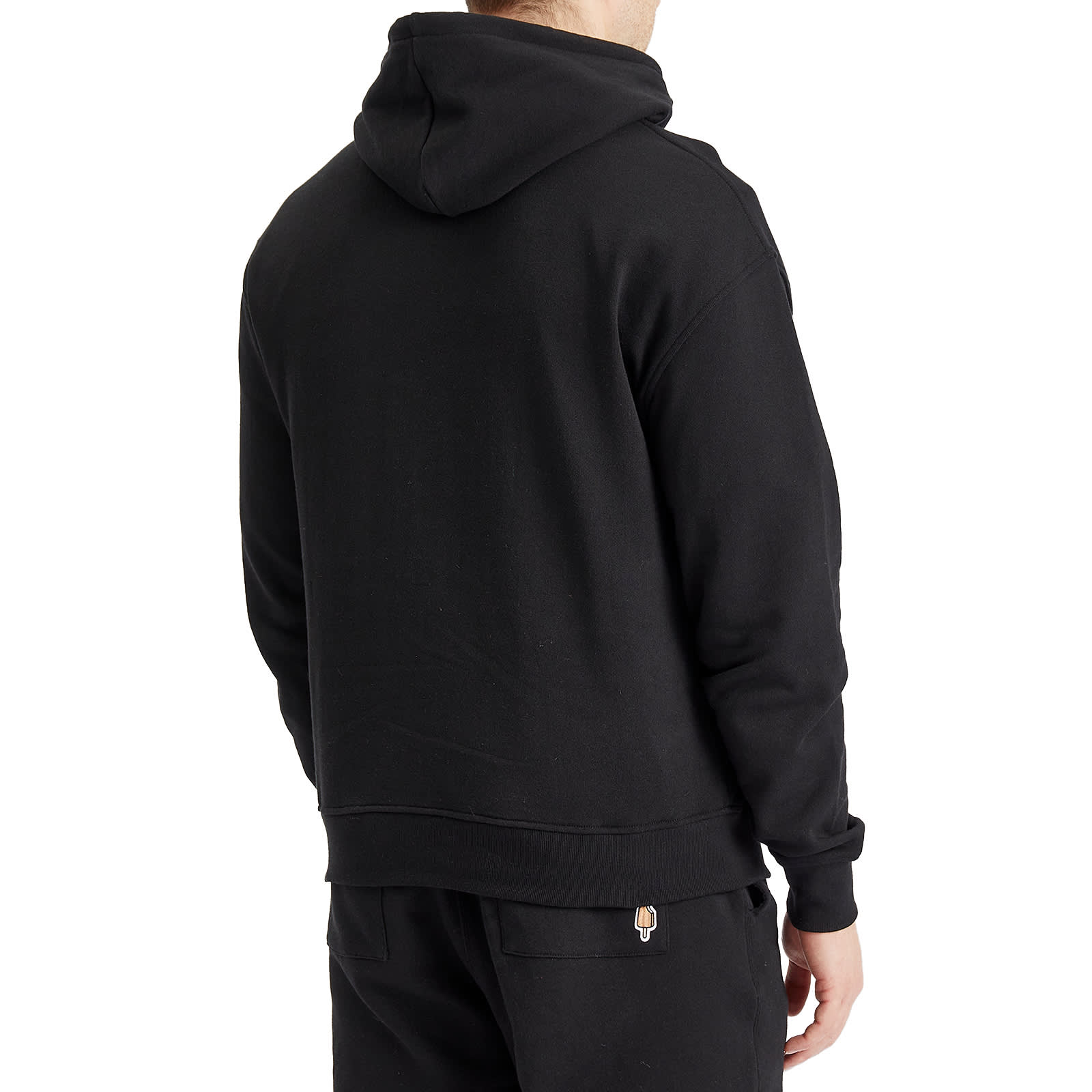 ICECREAM Small Running Dog Popover Hoodie - Black