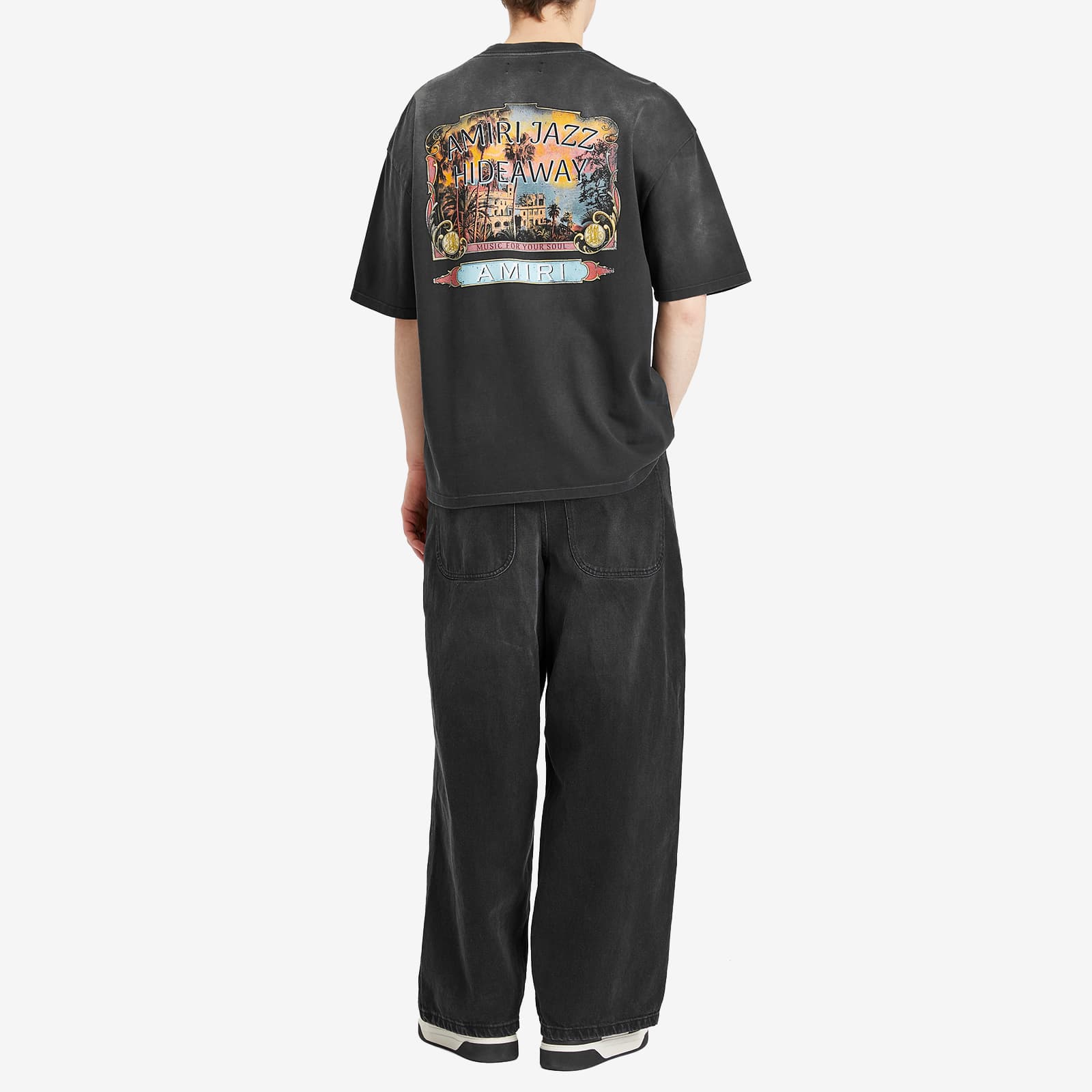 AMIRI Amiri Jazz Hideaway T-Shirt - Black