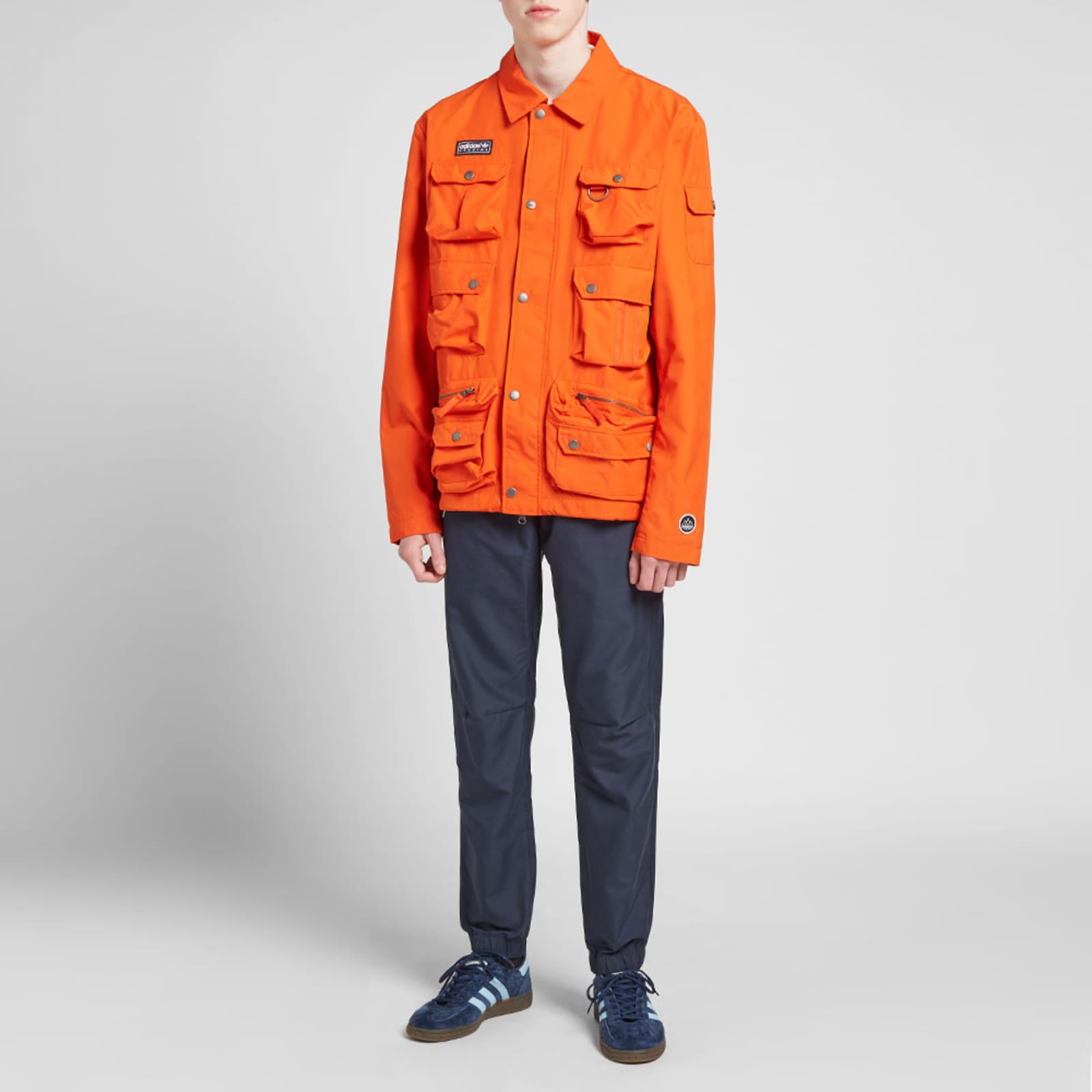 Adidas SPZL Wardour Military Jacket Collegiate Orange END. (GB)