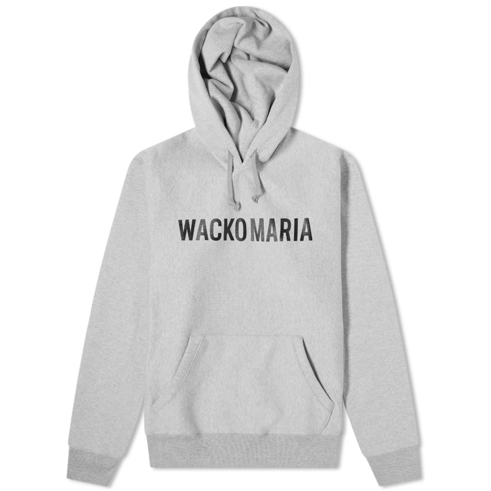 Wacko Maria Logo Popover Hoodie - Grey