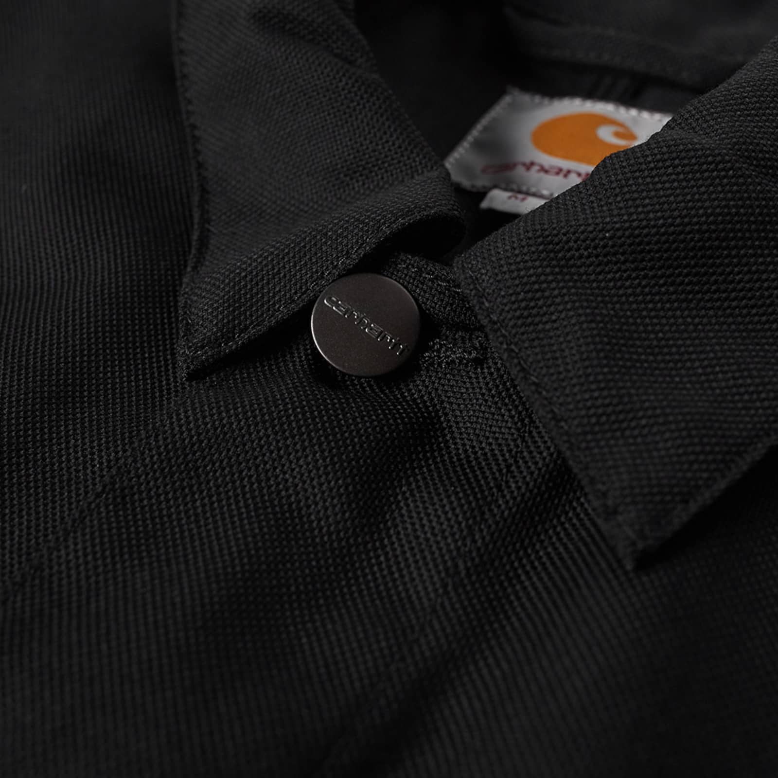 Carhartt WIP Michigan Chore Coat Black Tillman Canvas END. (US)