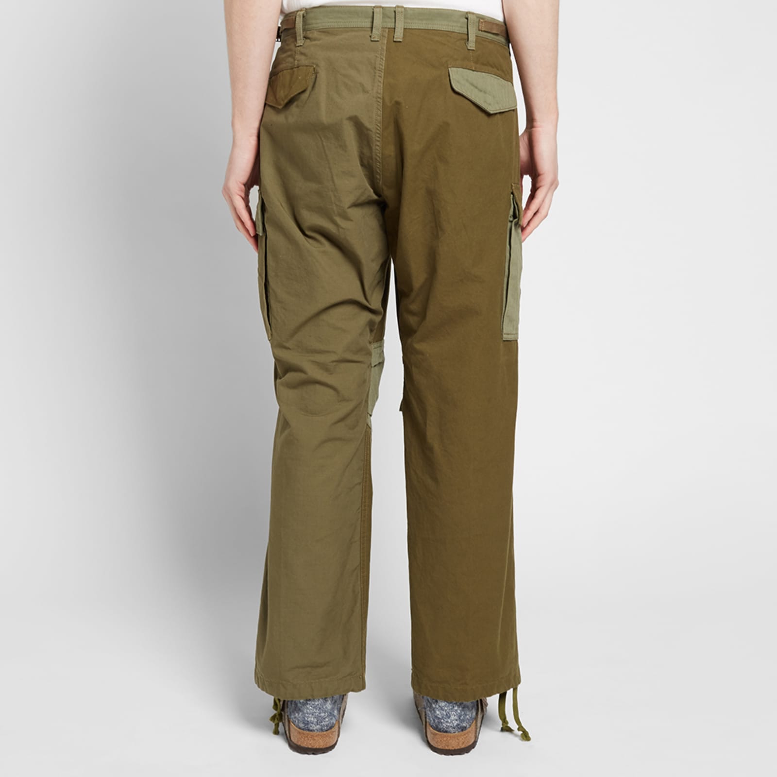 FDMTL Patchwork Cargo Pant Khaki END.