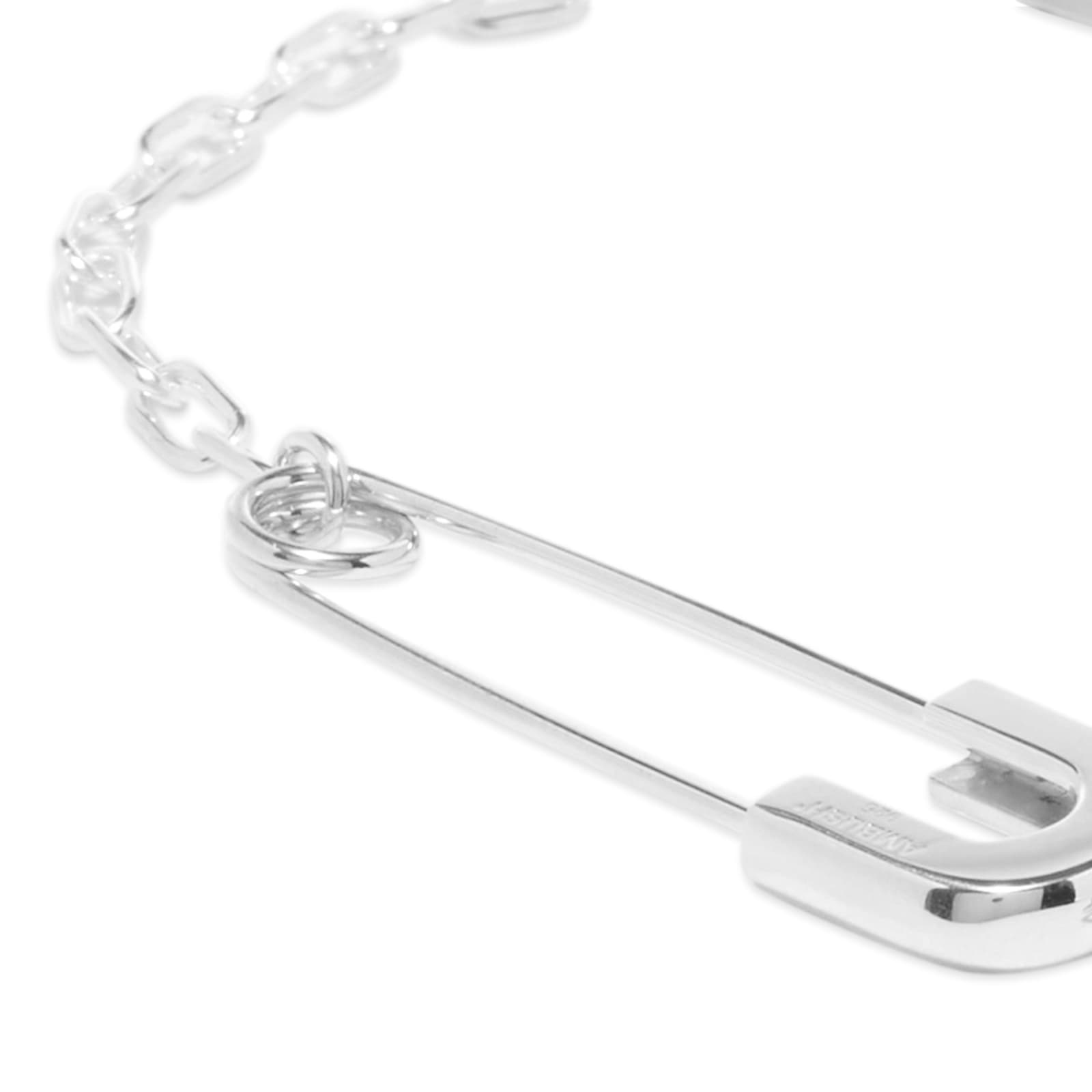 Ambush Safety Pin Bracelet Silver END. (Global)