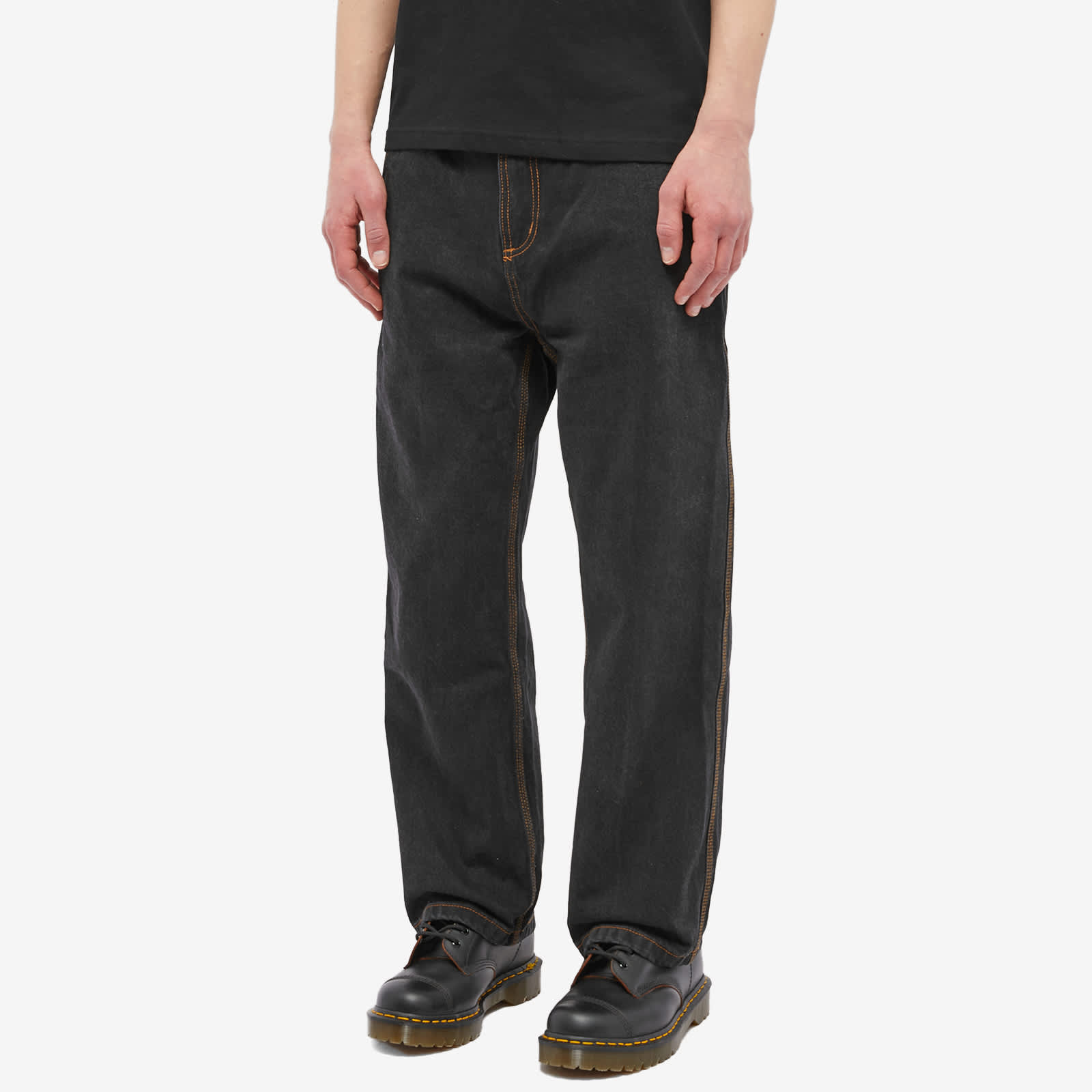 Pass-Port Workers Club Jeans - Washed Black