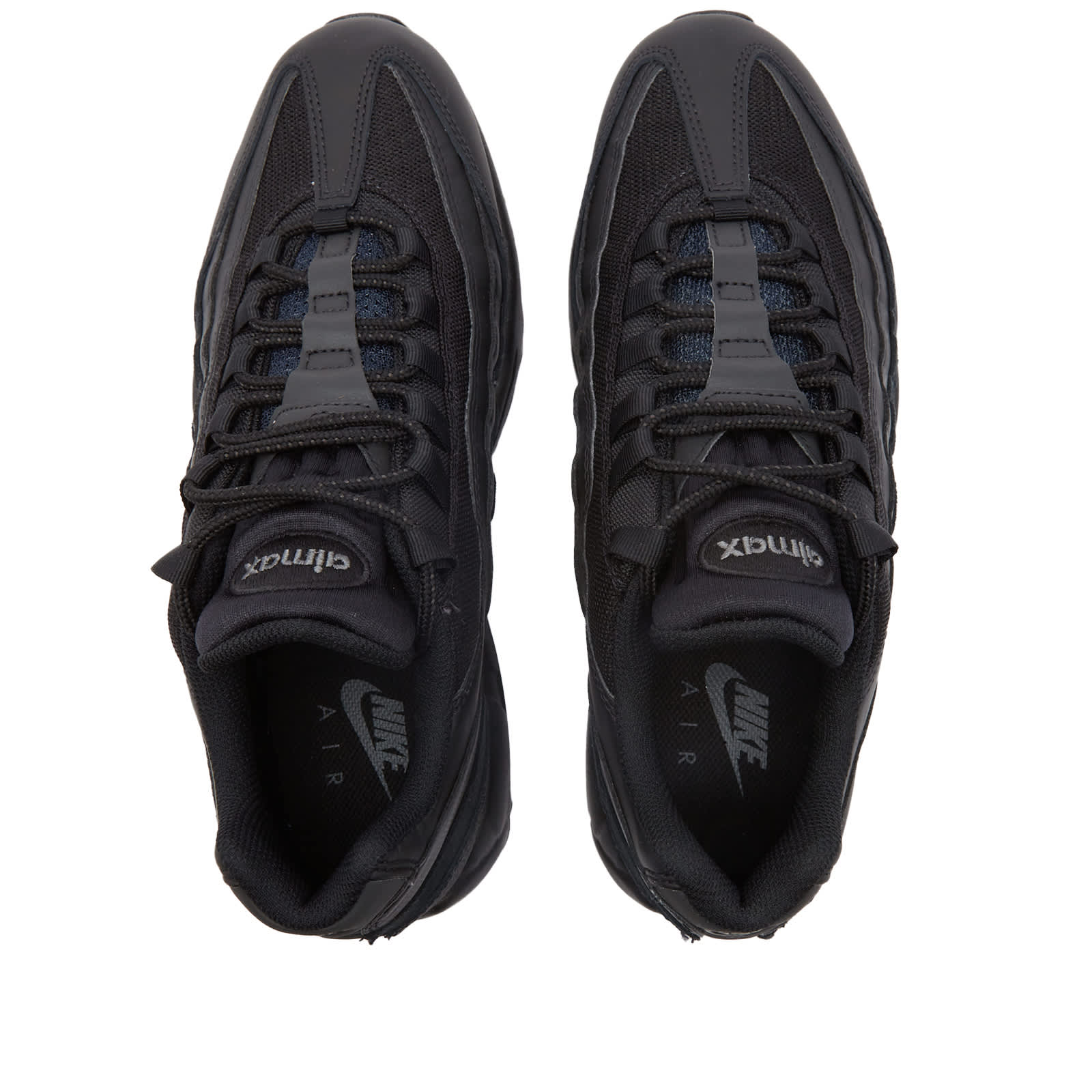 nike air max 95 essential black grey woven