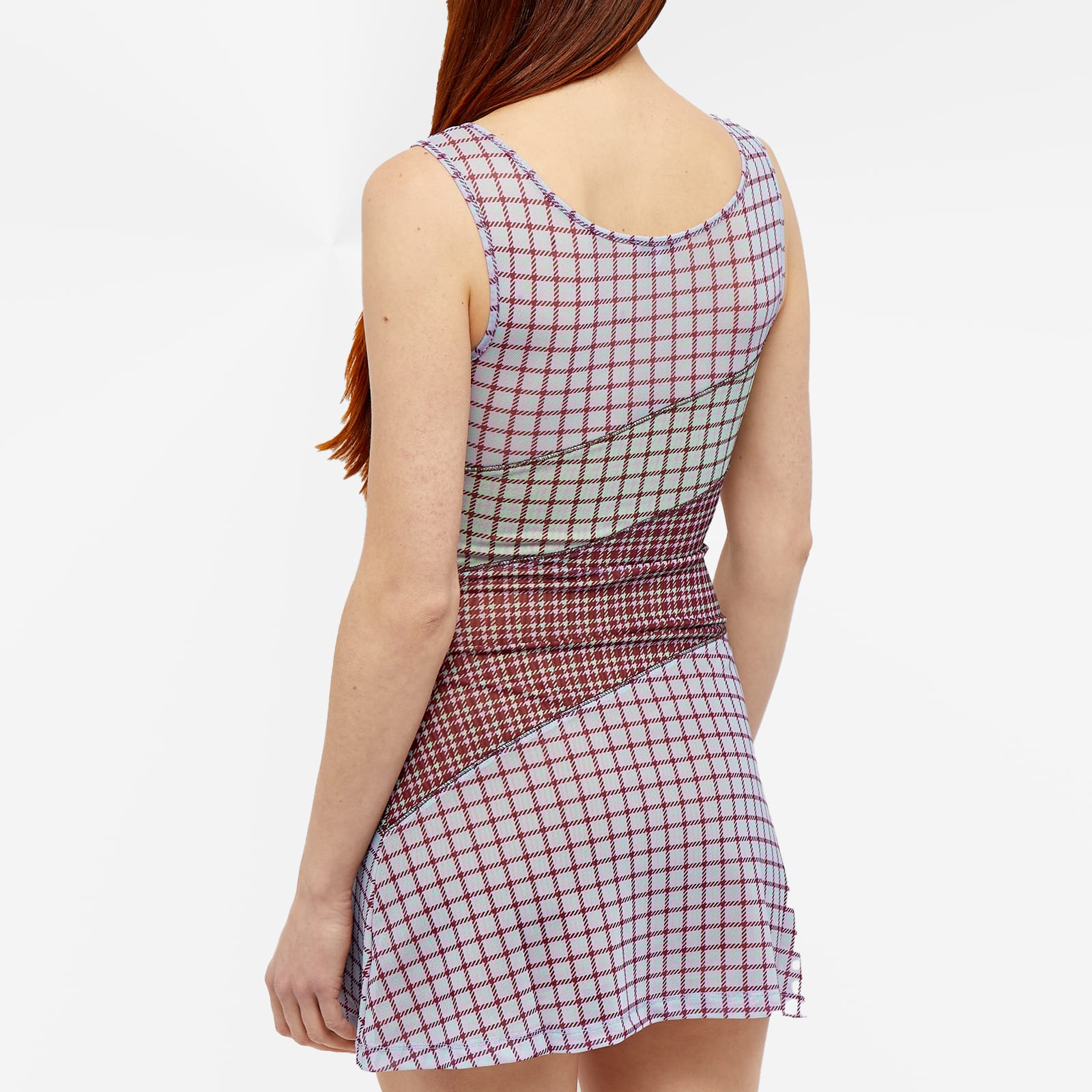 Miaou Ginger Dress Bristol Plaid END.