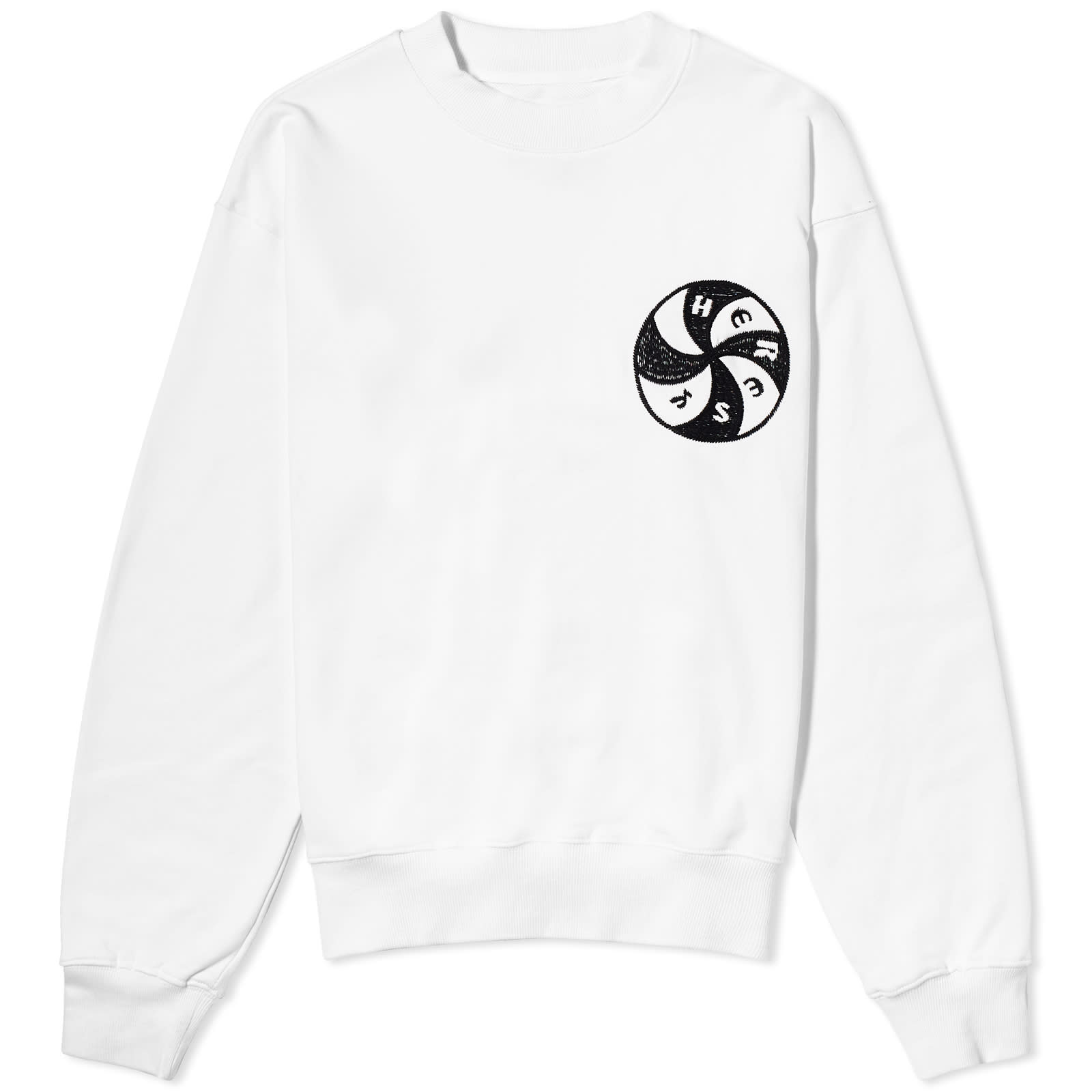 Heresy Portal Crew Sweater - White