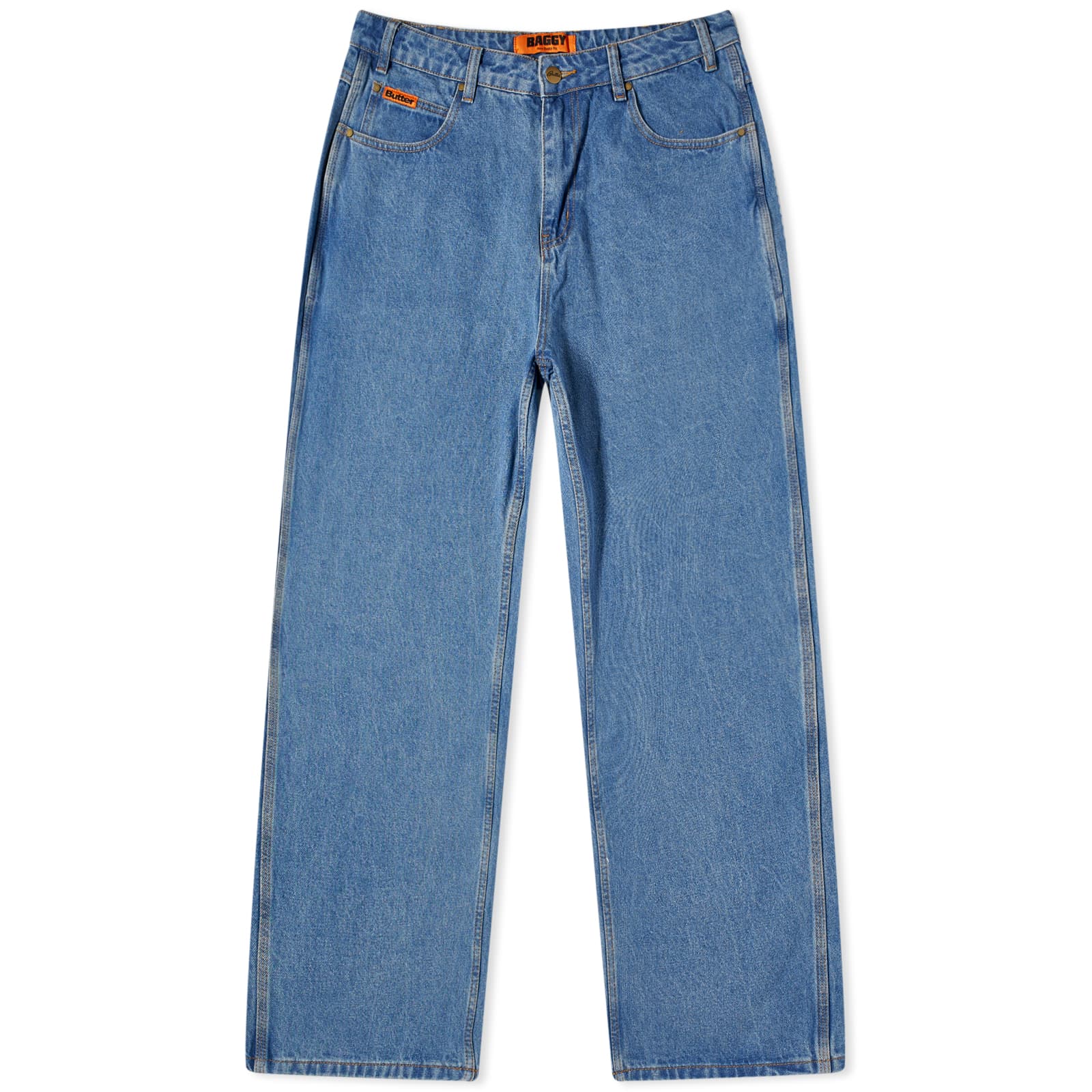 Butter Goods Baggy Denim Jeans Washed Indigo END. (GB)