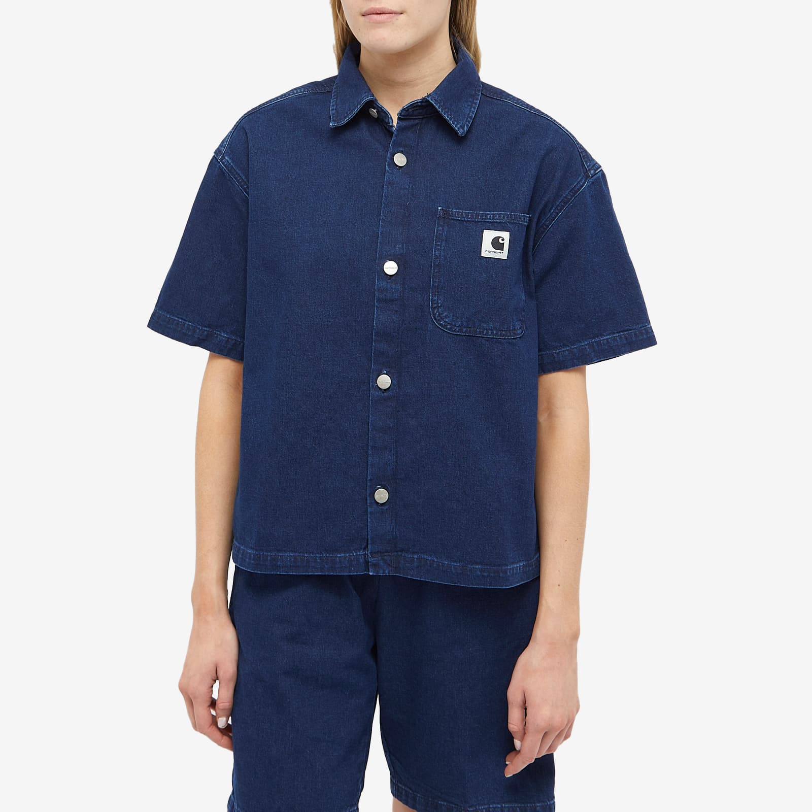 Carhartt WIP Lovilia Short Sleeve Denim Shirt