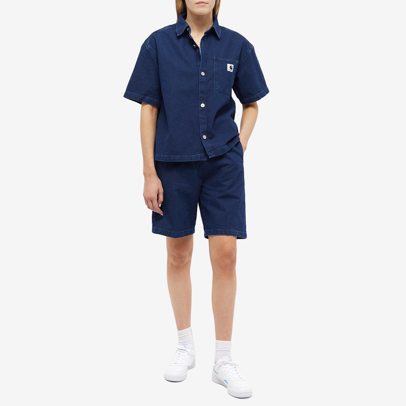 Carhartt WIP Lovilia Short Sleeve Denim Shirt