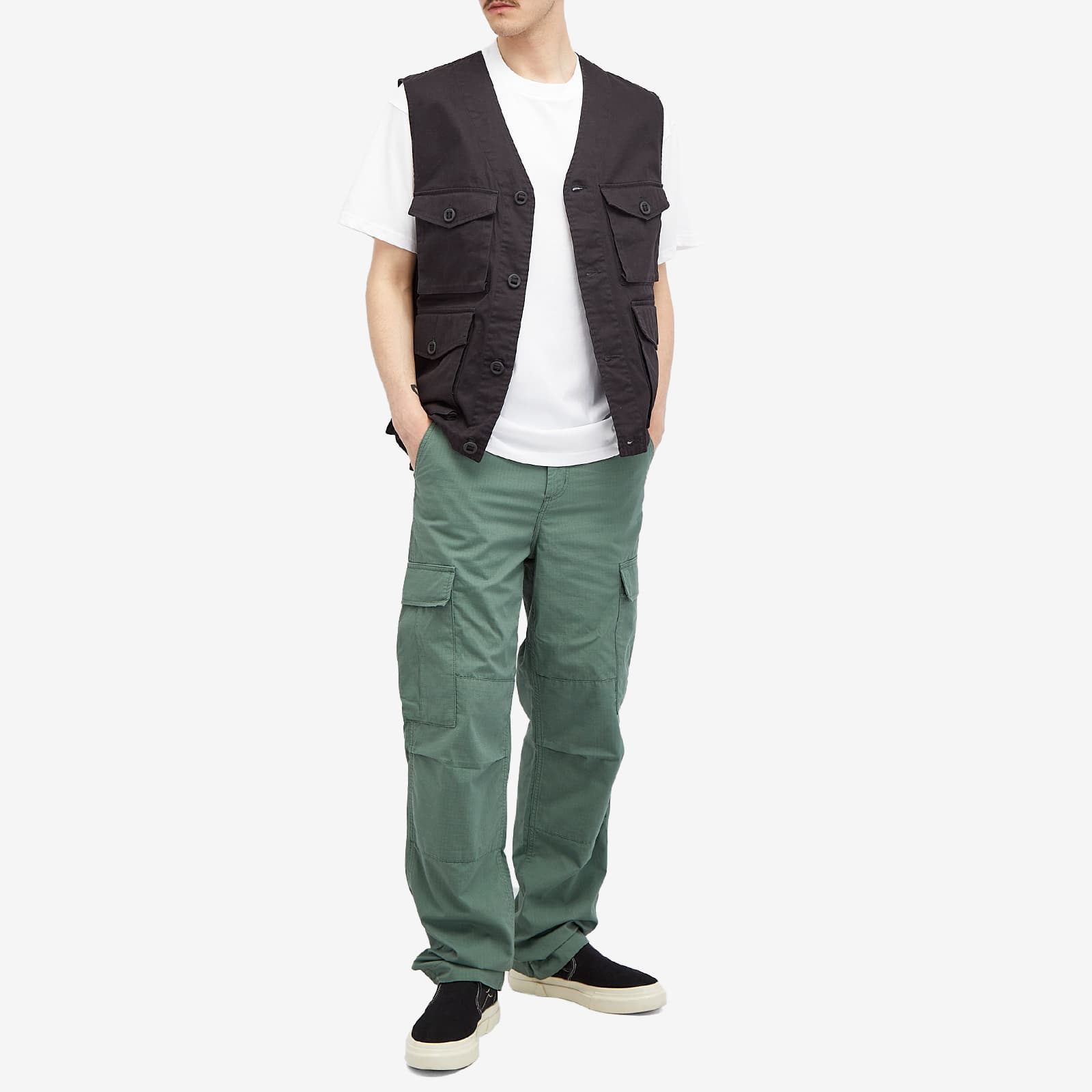 Carhartt WIP Regular Cargo Pants - Duck Green