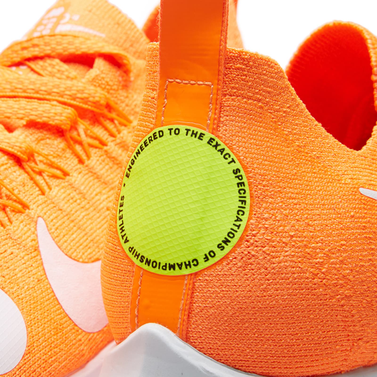 nike x off white zoom fly orange