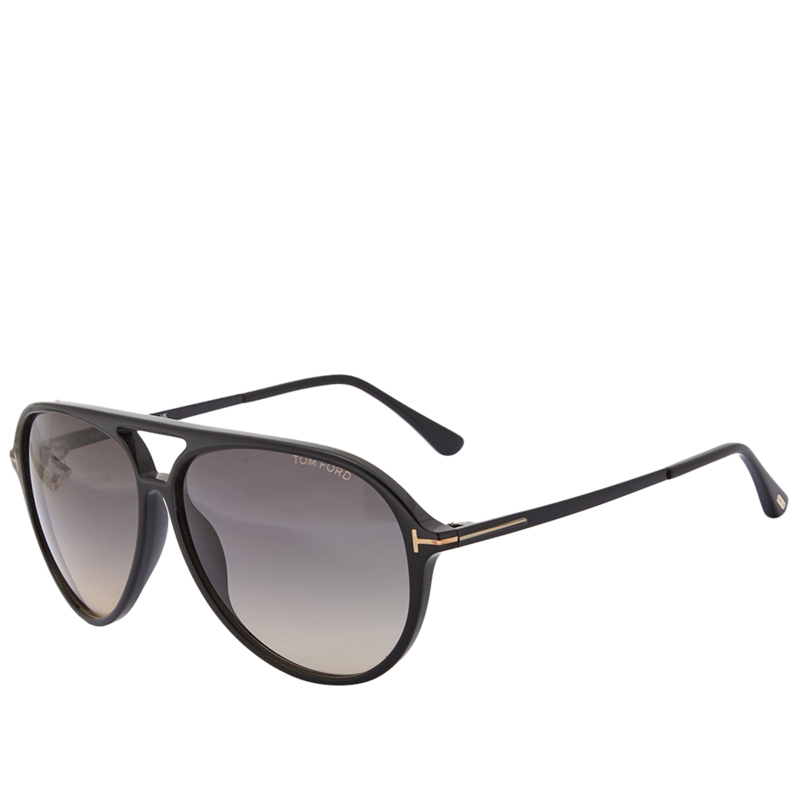 Tom Ford Sunglasses Samson Sunglasses Shiny Black & Gradient Smoke