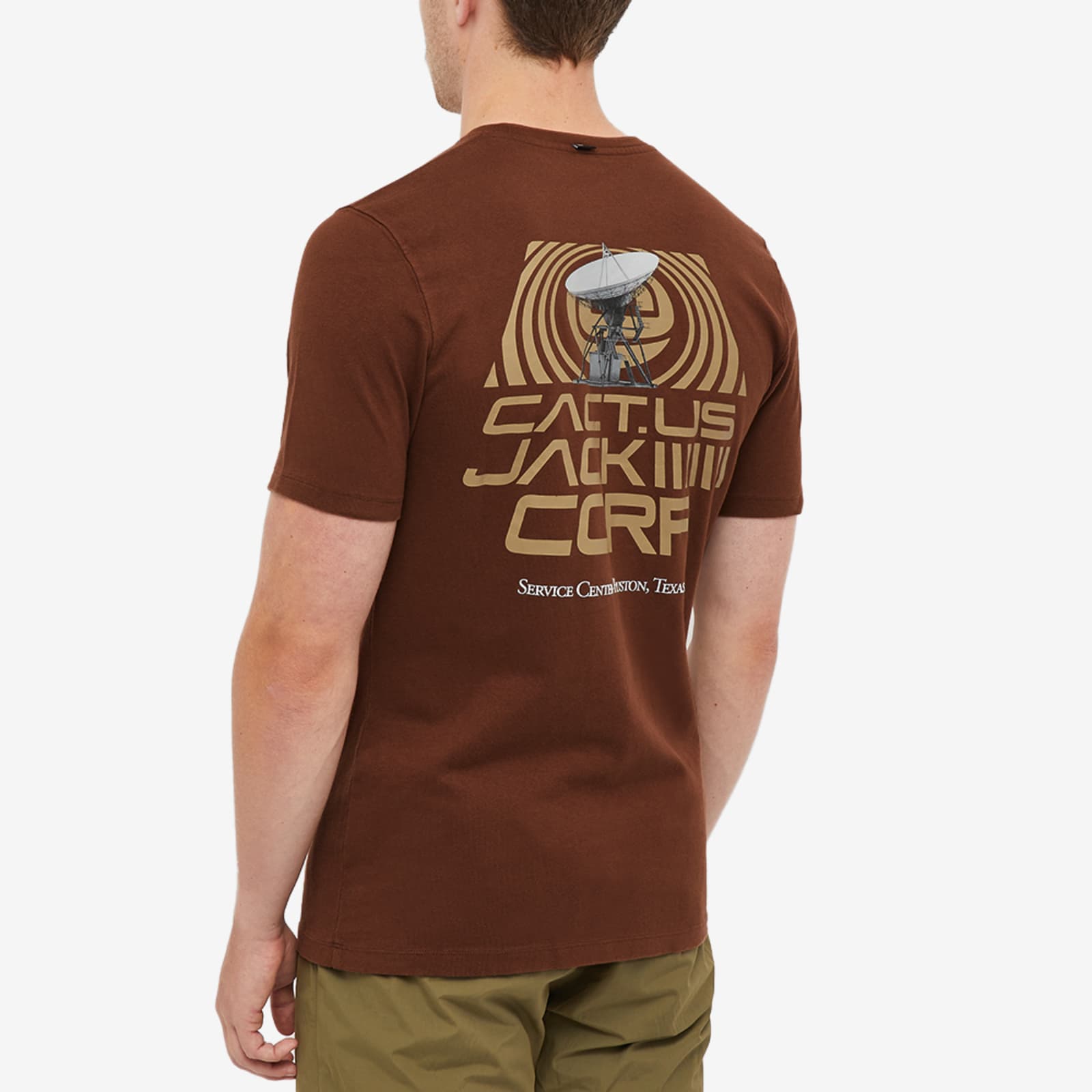travis scott khaki t shirt