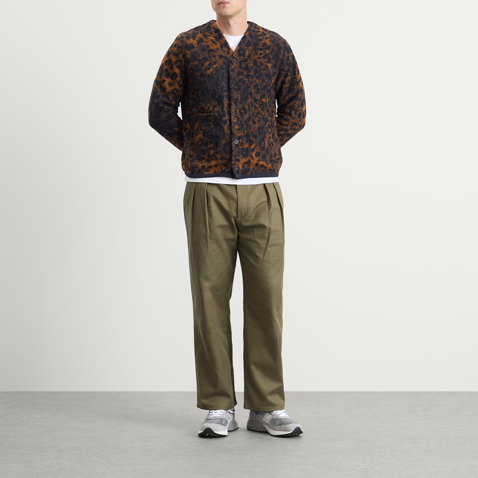 Universal Works Night Leopard Cardigan