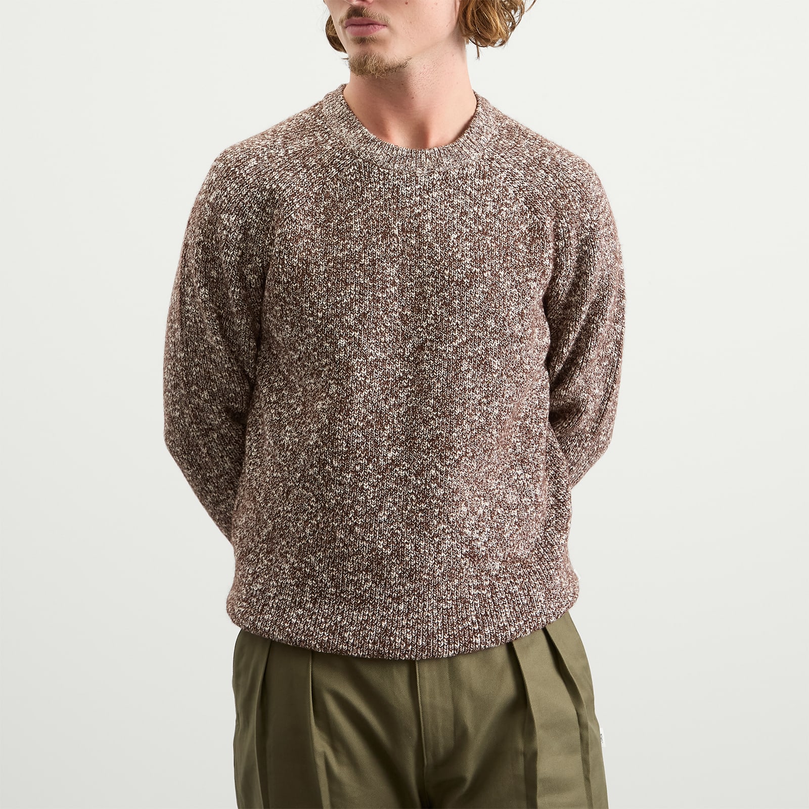 NN07 Jacobo Boucle Ribbed Jumper