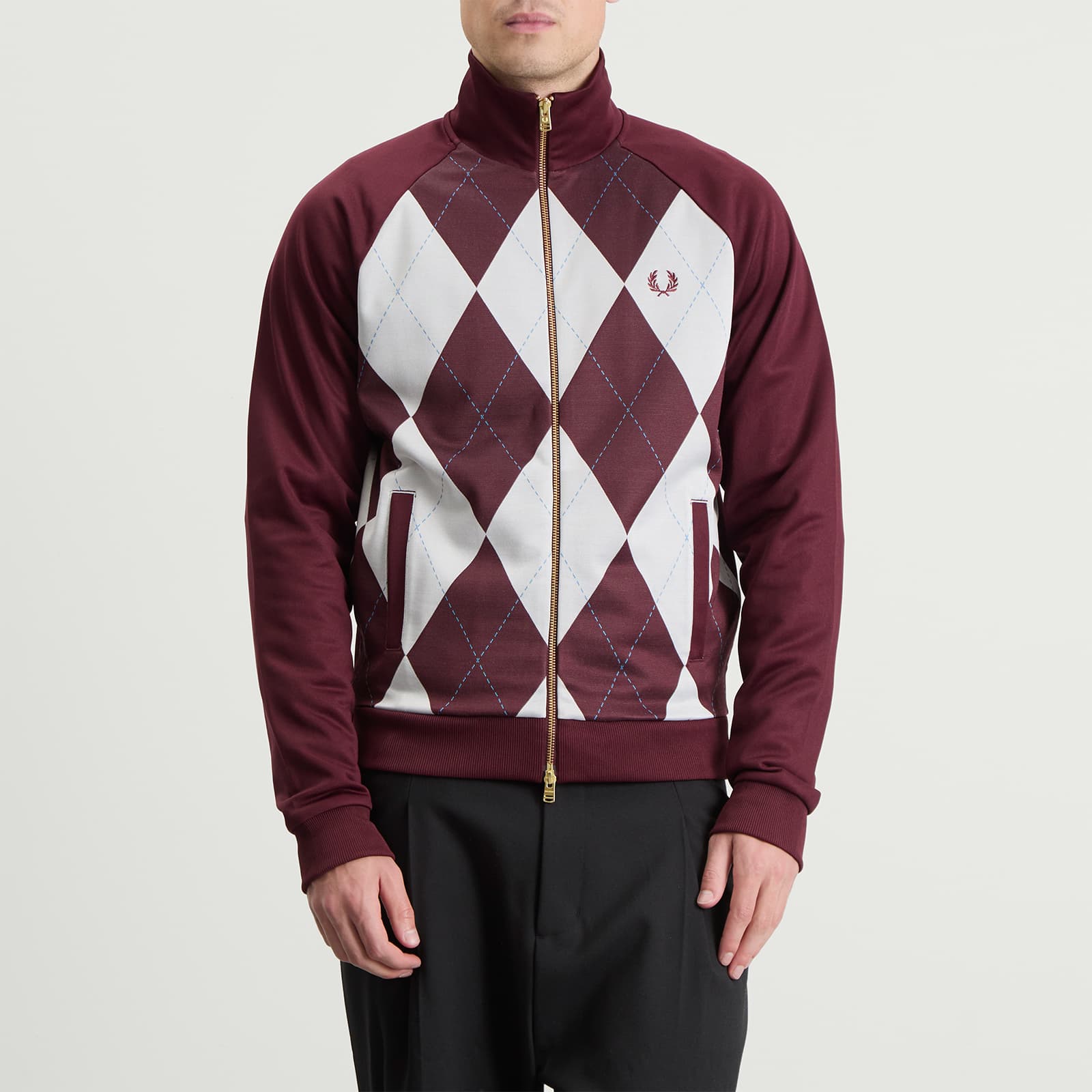 Fred Perry Argyle Track Jacket