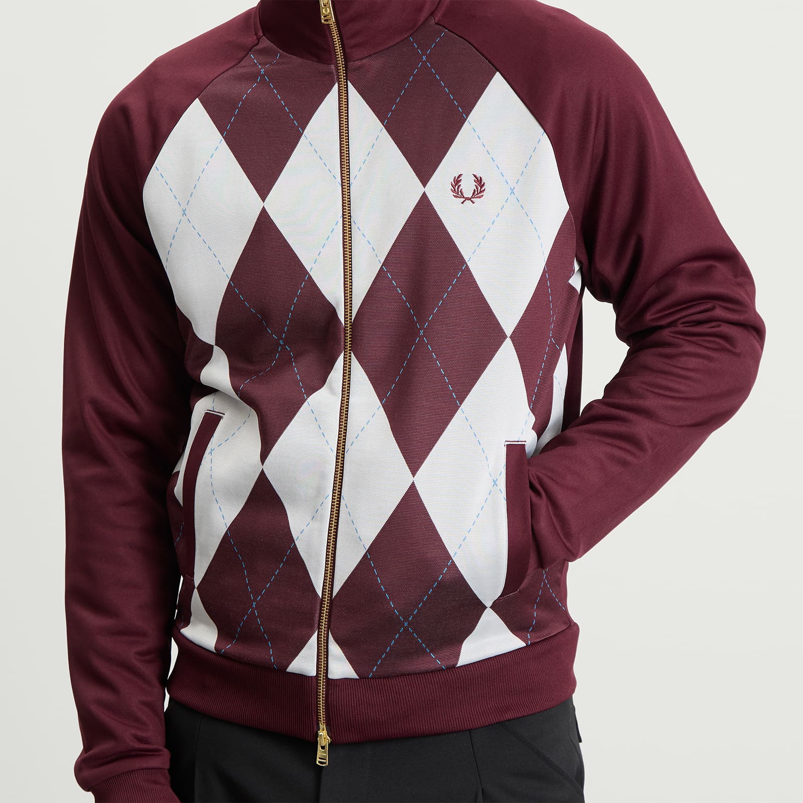 Fred Perry Argyle Track Jacket