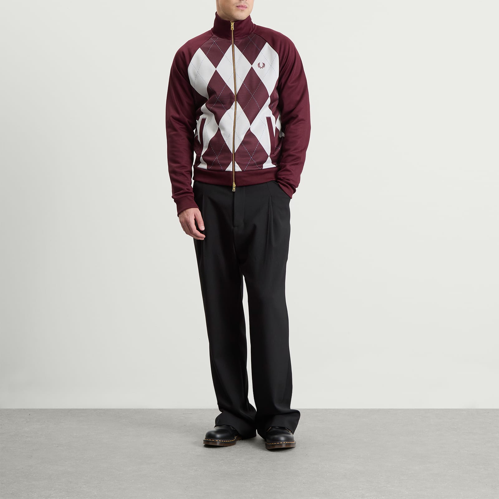 Fred Perry Argyle Track Jacket
