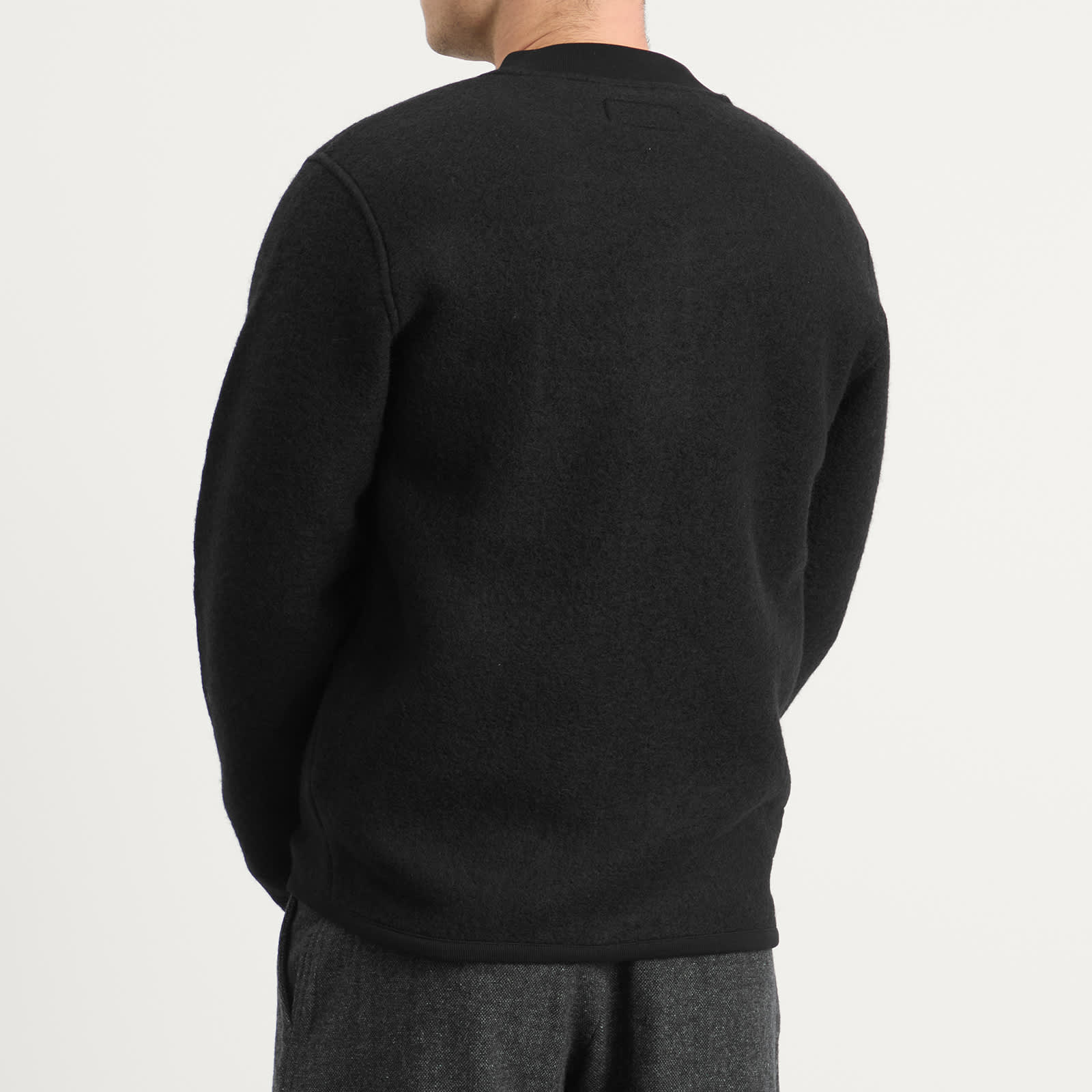Universal Works Wool Fleece Zip Bomber
