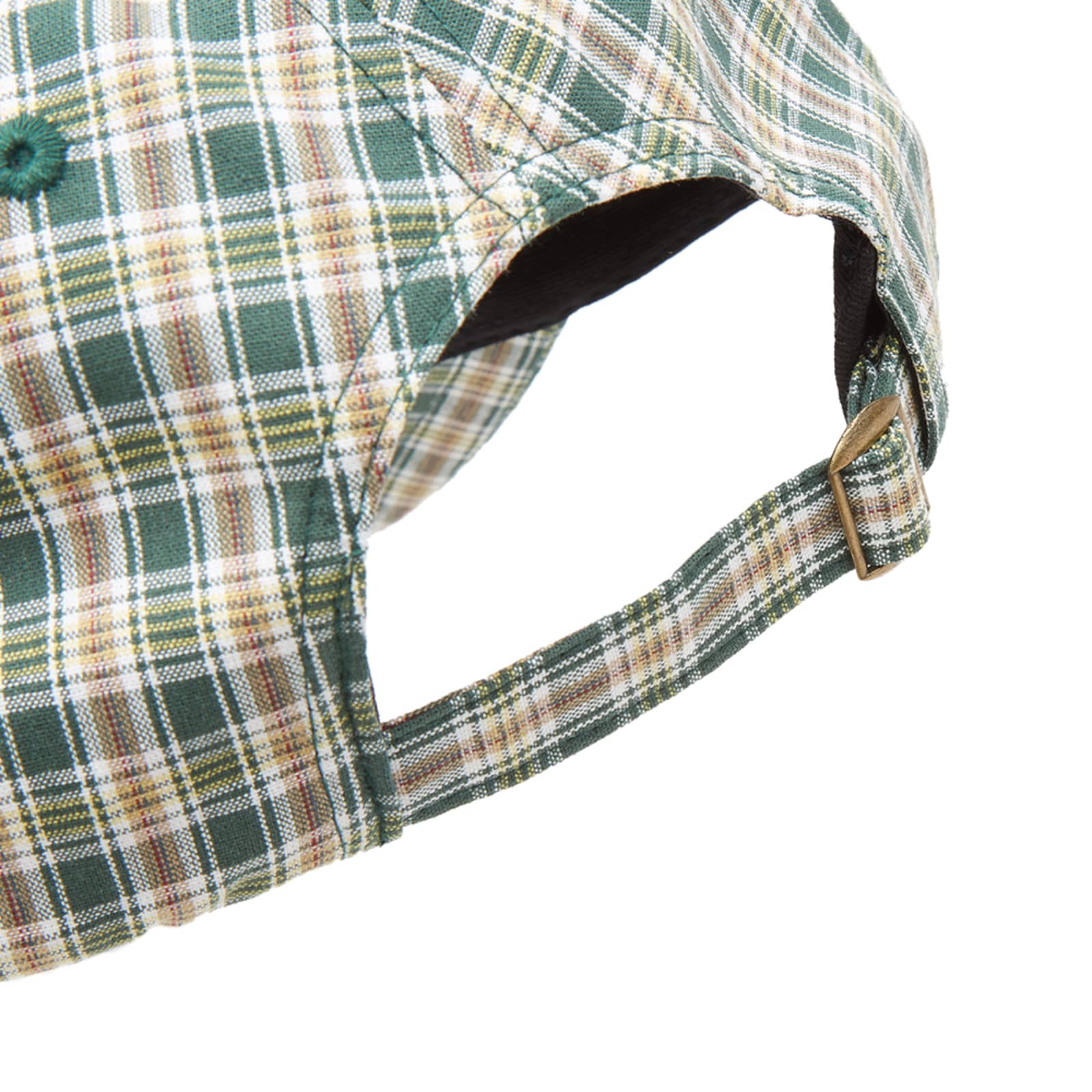 Butter Goods Equipment Plaid Cap Green END. (JP)